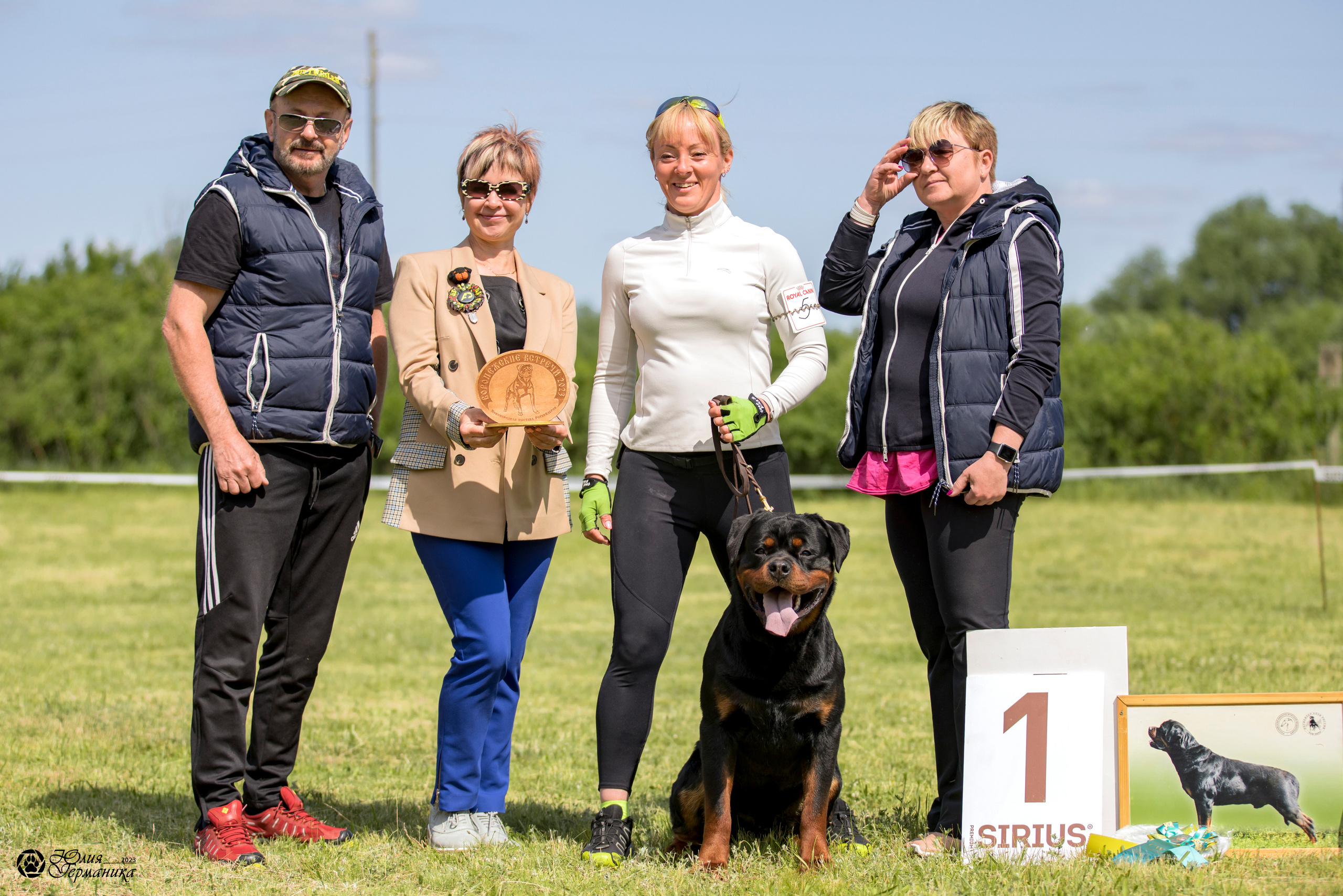 Воронеж 2хмоно ротвейлеров 3-4.06.2023. Фотограф-анималист Юлия Германика