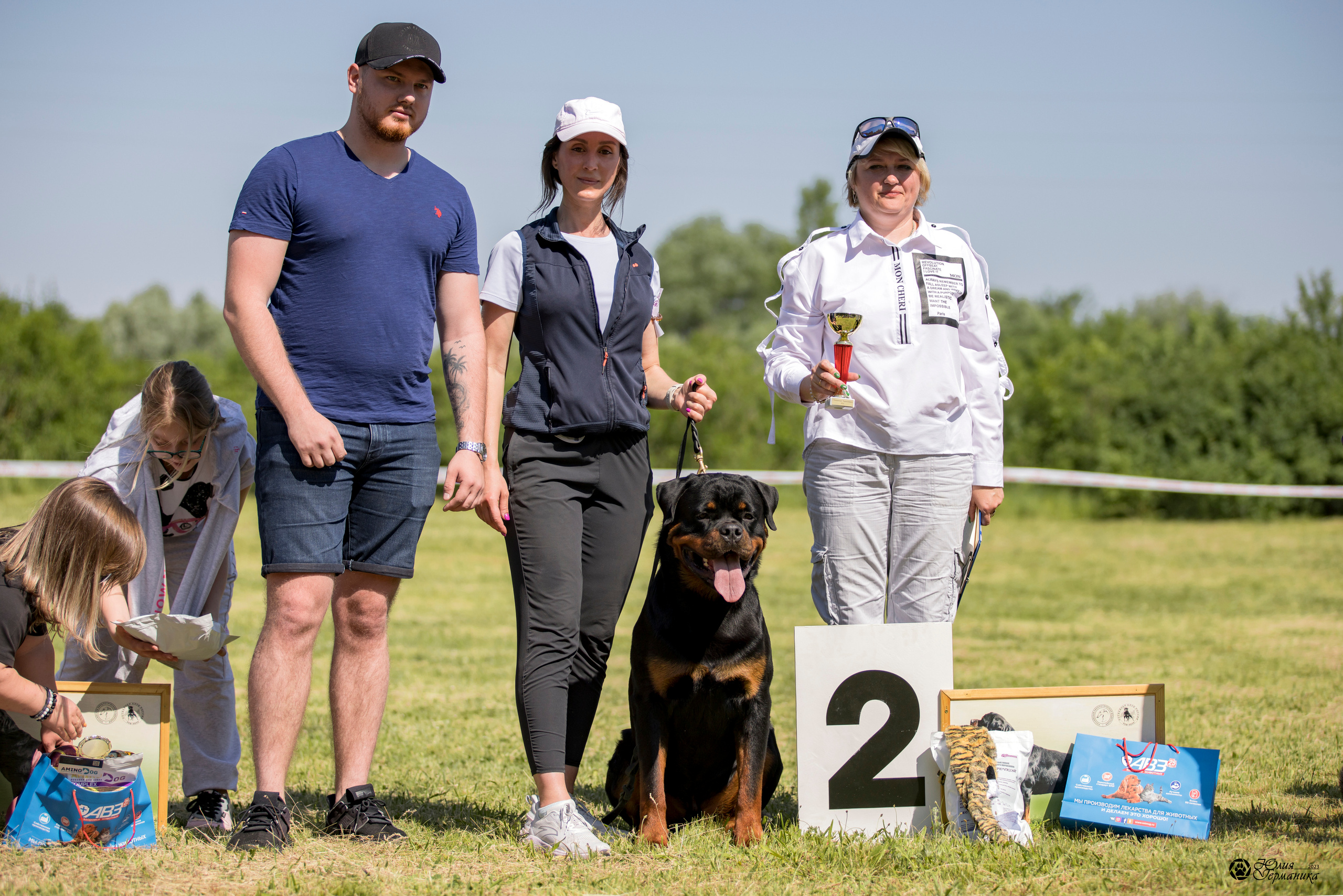 Воронеж 2хмоно ротвейлеров 3-4.06.2023. Фотограф-анималист Юлия Германика