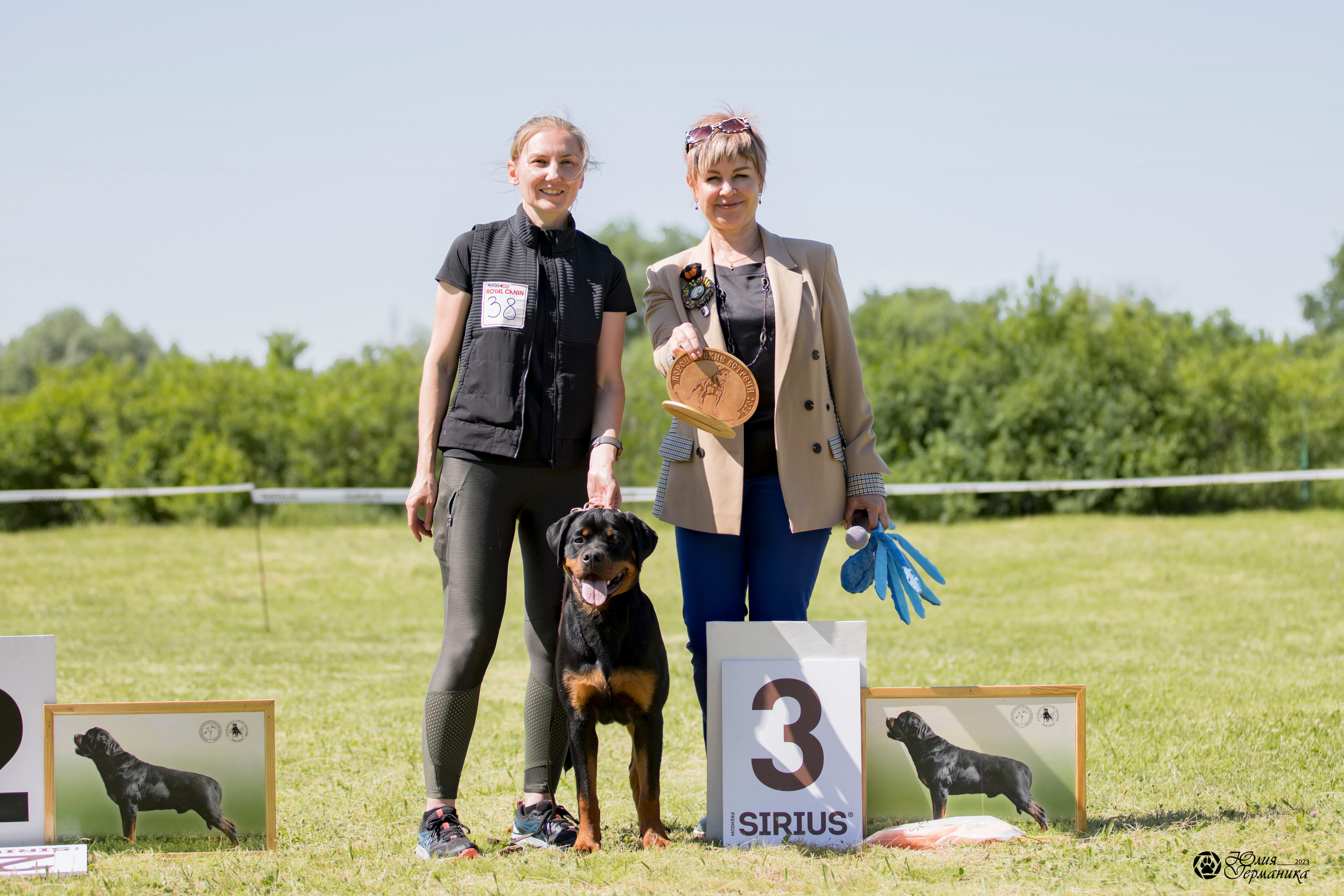 Воронеж 2хмоно ротвейлеров 3-4.06.2023. Фотограф-анималист Юлия Германика