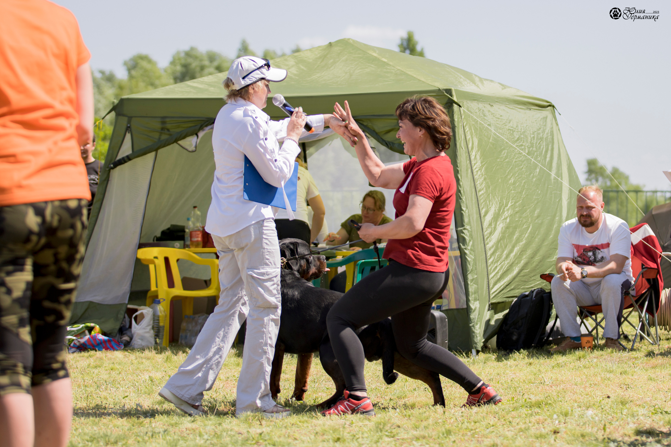 Воронеж 2хмоно ротвейлеров 3-4.06.2023. Фотограф-анималист Юлия Германика