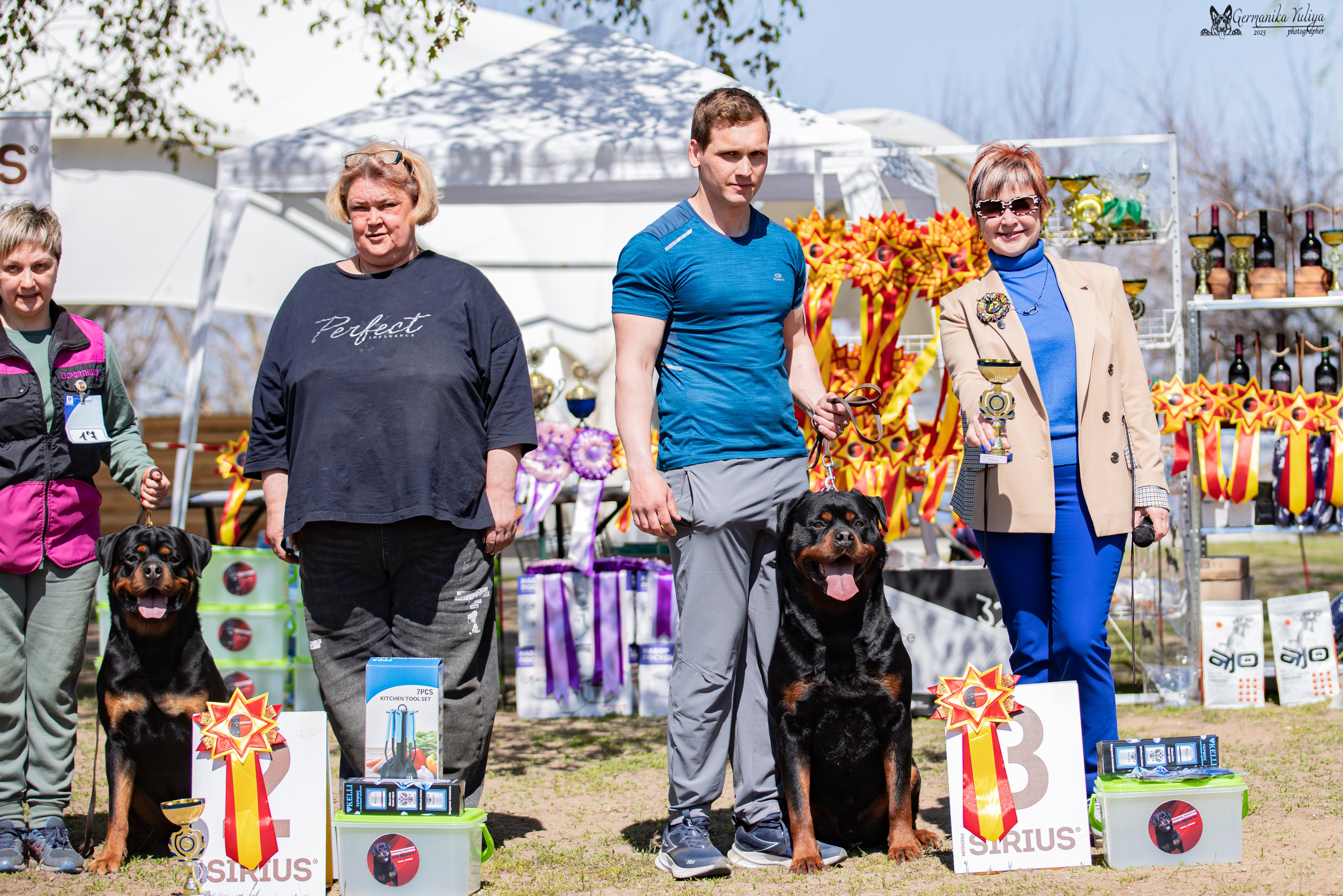 Саратов 2хмоно ротвейлеров 22-23.04.2023. Фотограф-анималист Юлия Германика