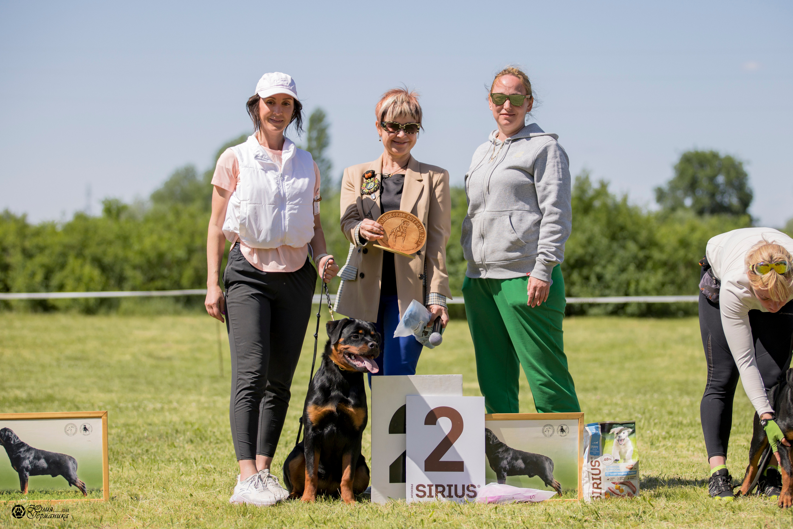 Воронеж 2хмоно ротвейлеров 3-4.06.2023. Фотограф-анималист Юлия Германика