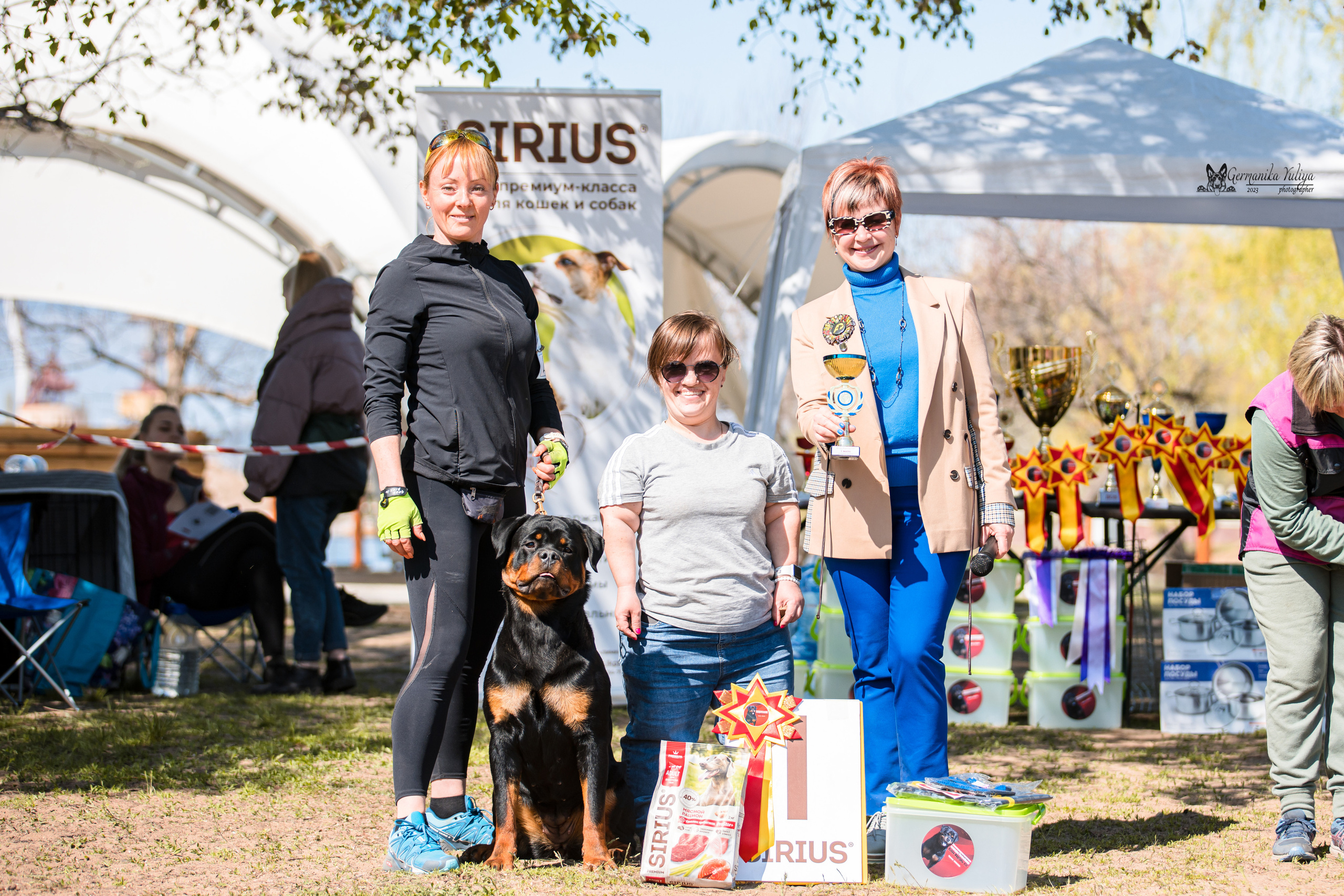 Саратов 2хмоно ротвейлеров 22-23.04.2023. Фотограф-анималист Юлия Германика