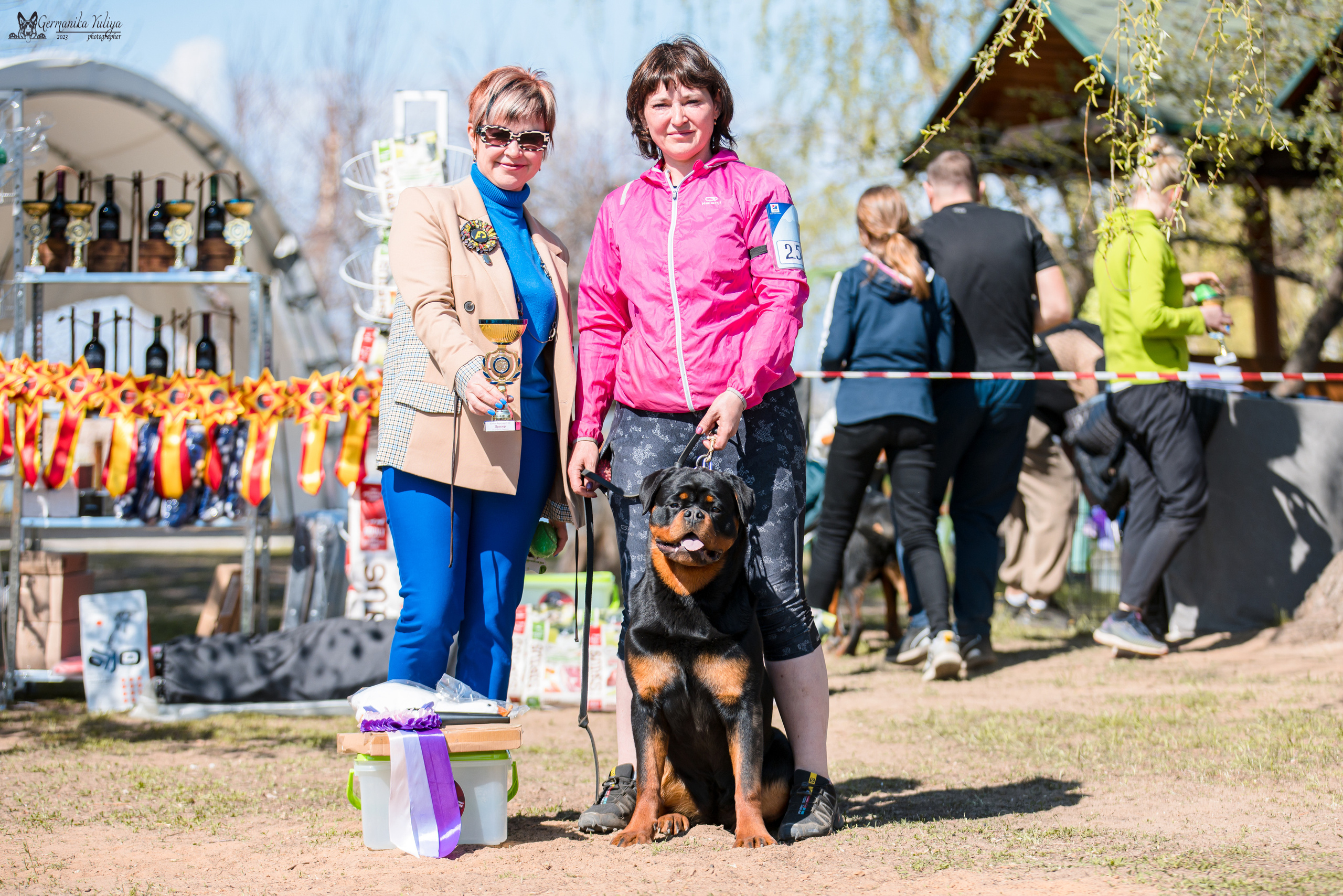 Саратов 2хмоно ротвейлеров 22-23.04.2023. Фотограф-анималист Юлия Германика