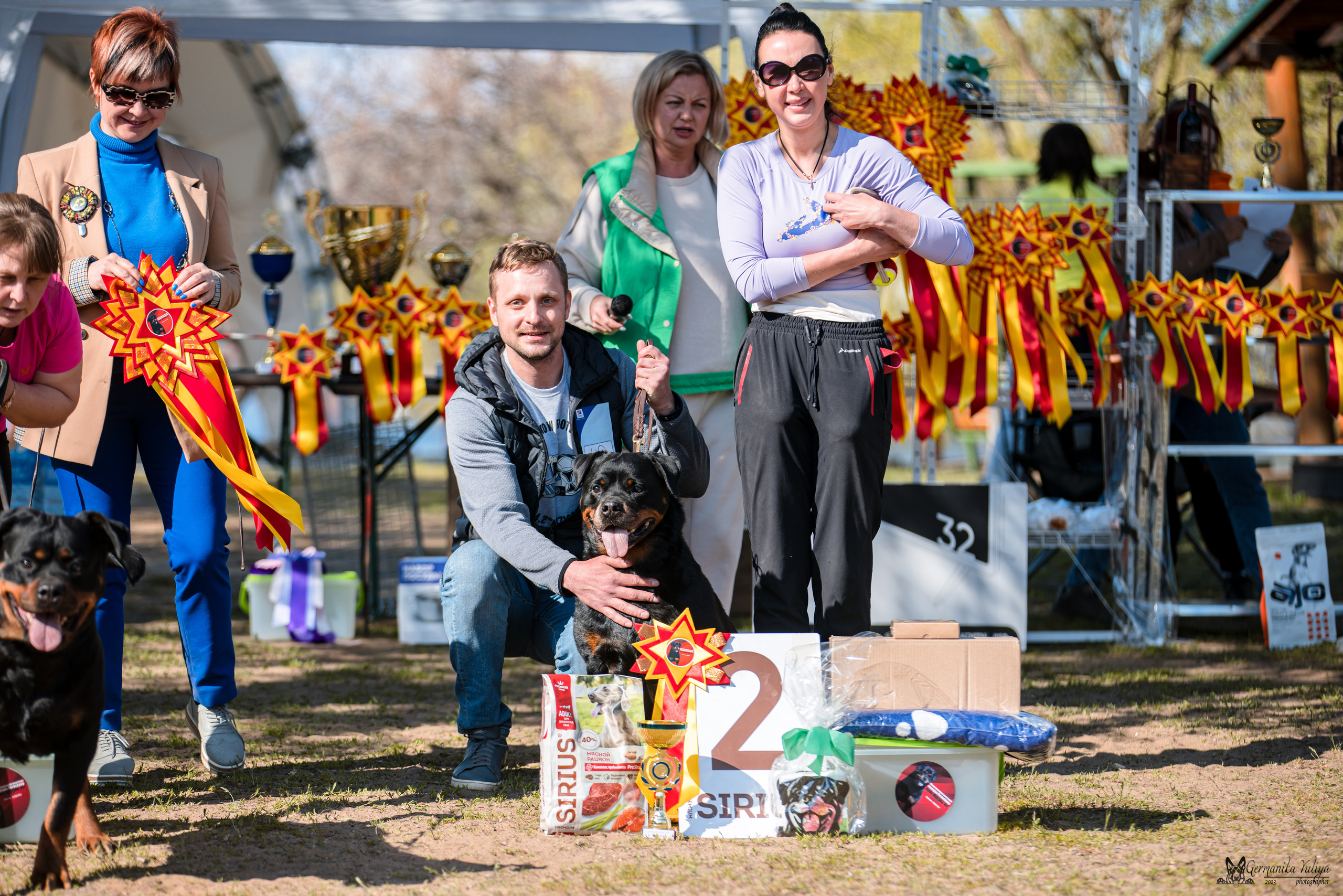 Саратов 2хмоно ротвейлеров 22-23.04.2023. Фотограф-анималист Юлия Германика