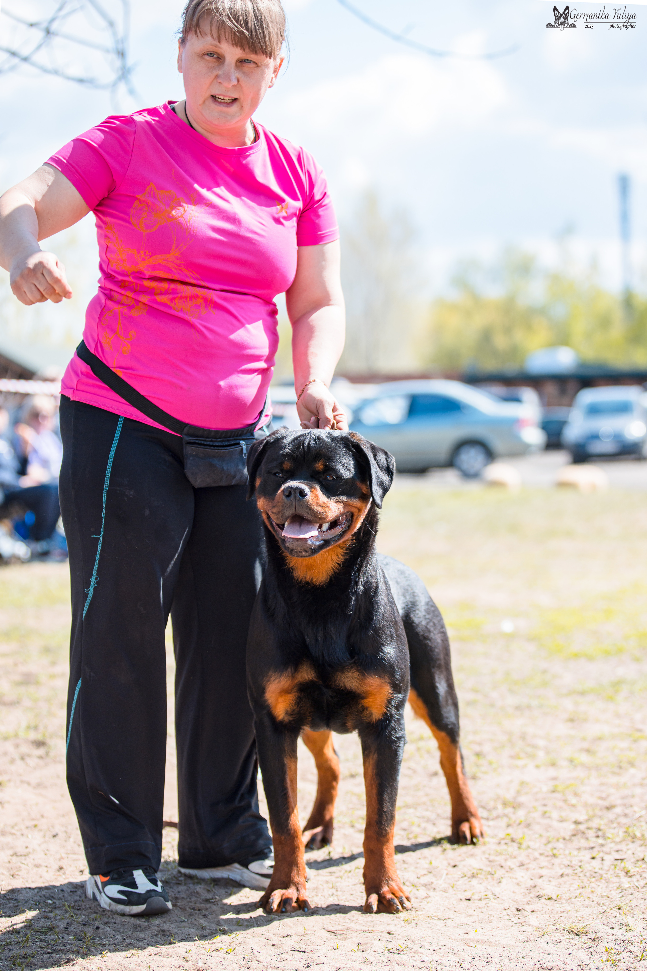 Саратов 2хмоно ротвейлеров 22-23.04.2023. Фотограф-анималист Юлия Германика