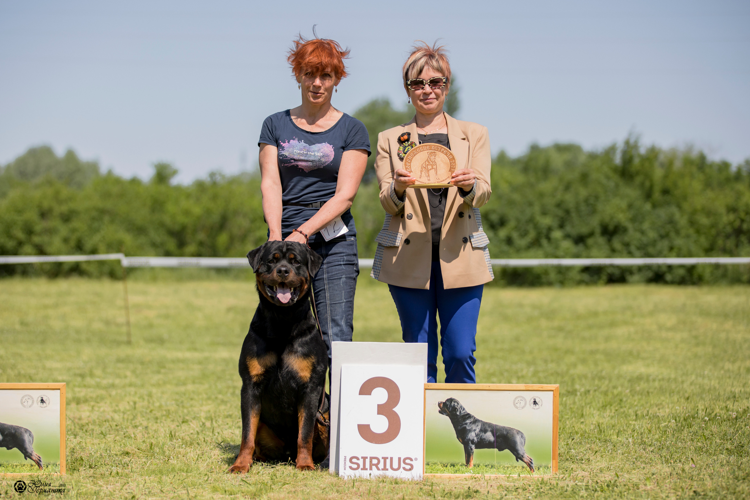 Воронеж 2хмоно ротвейлеров 3-4.06.2023. Фотограф-анималист Юлия Германика