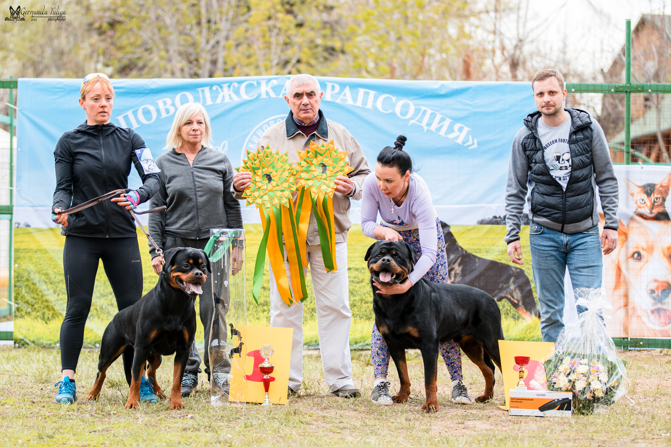 Саратов 2хмоно ротвейлеров 22-23.04.2023. Фотограф-анималист Юлия Германика