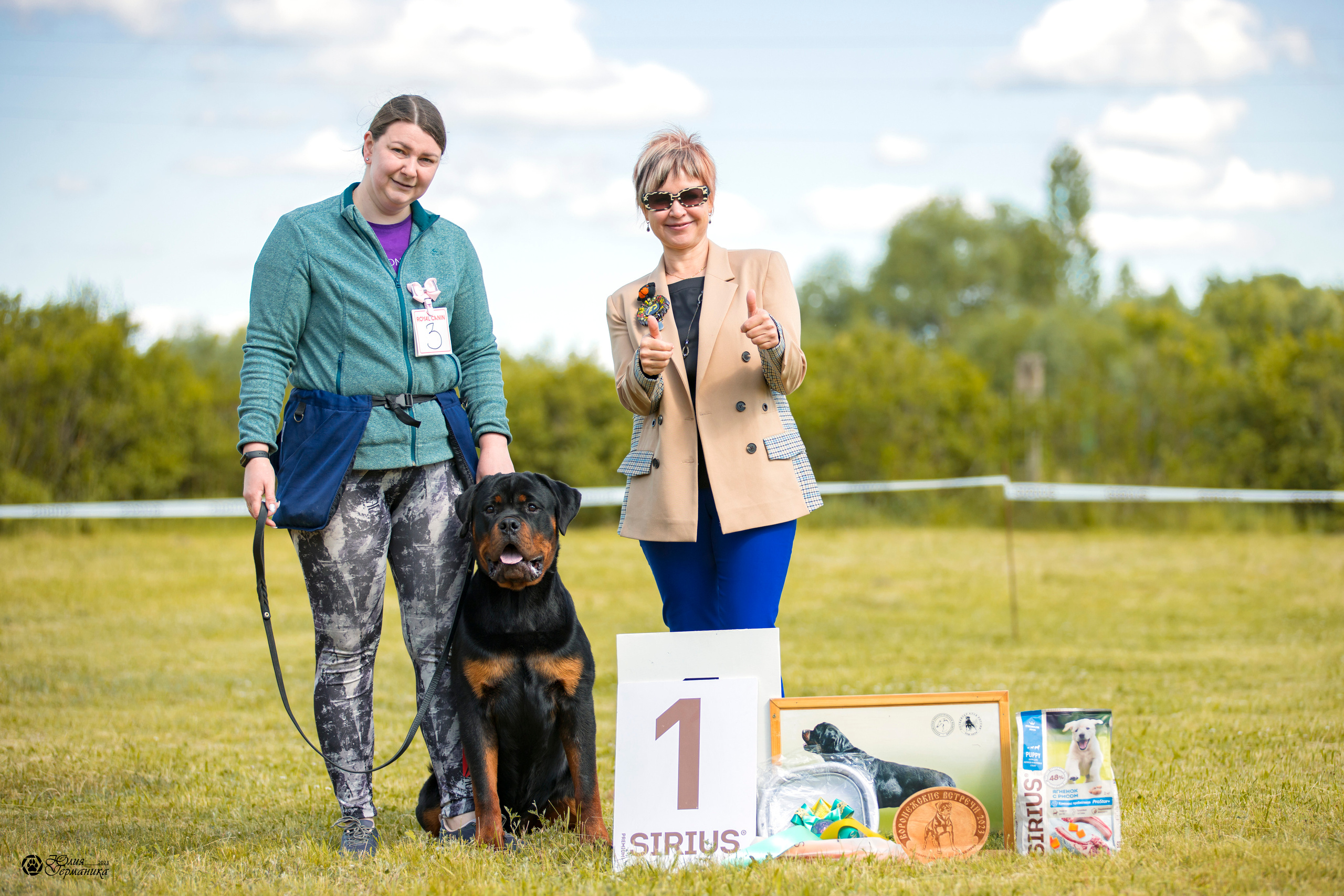 Воронеж 2хмоно ротвейлеров 3-4.06.2023. Фотограф-анималист Юлия Германика