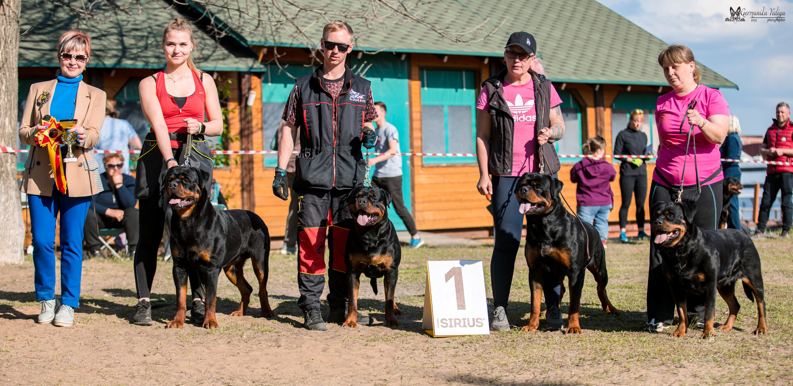Саратов 2хмоно ротвейлеров 22-23.04.2023. Фотограф-анималист Юлия Германика
