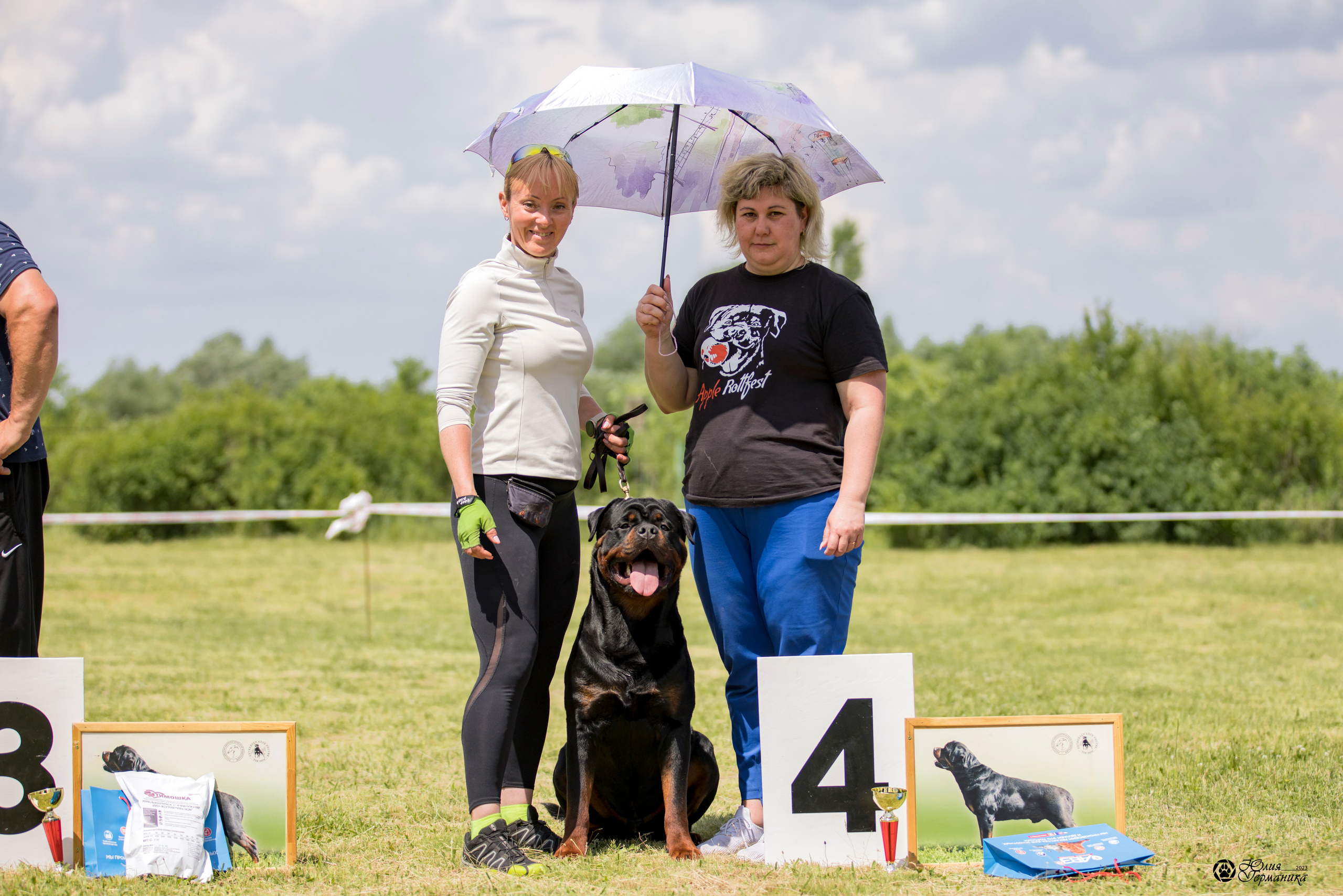 Воронеж 2хмоно ротвейлеров 3-4.06.2023. Фотограф-анималист Юлия Германика