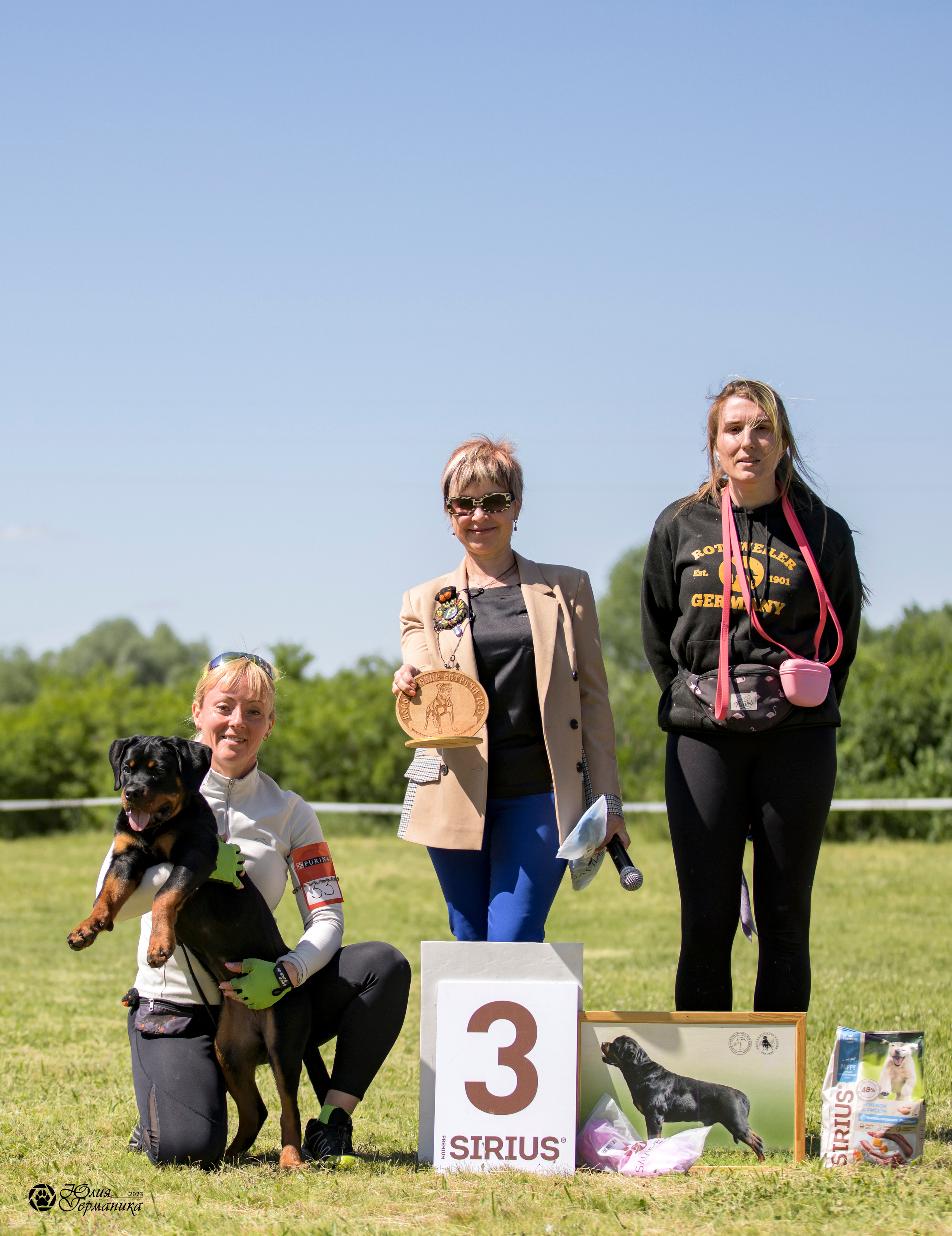 Воронеж 2хмоно ротвейлеров 3-4.06.2023. Фотограф-анималист Юлия Германика
