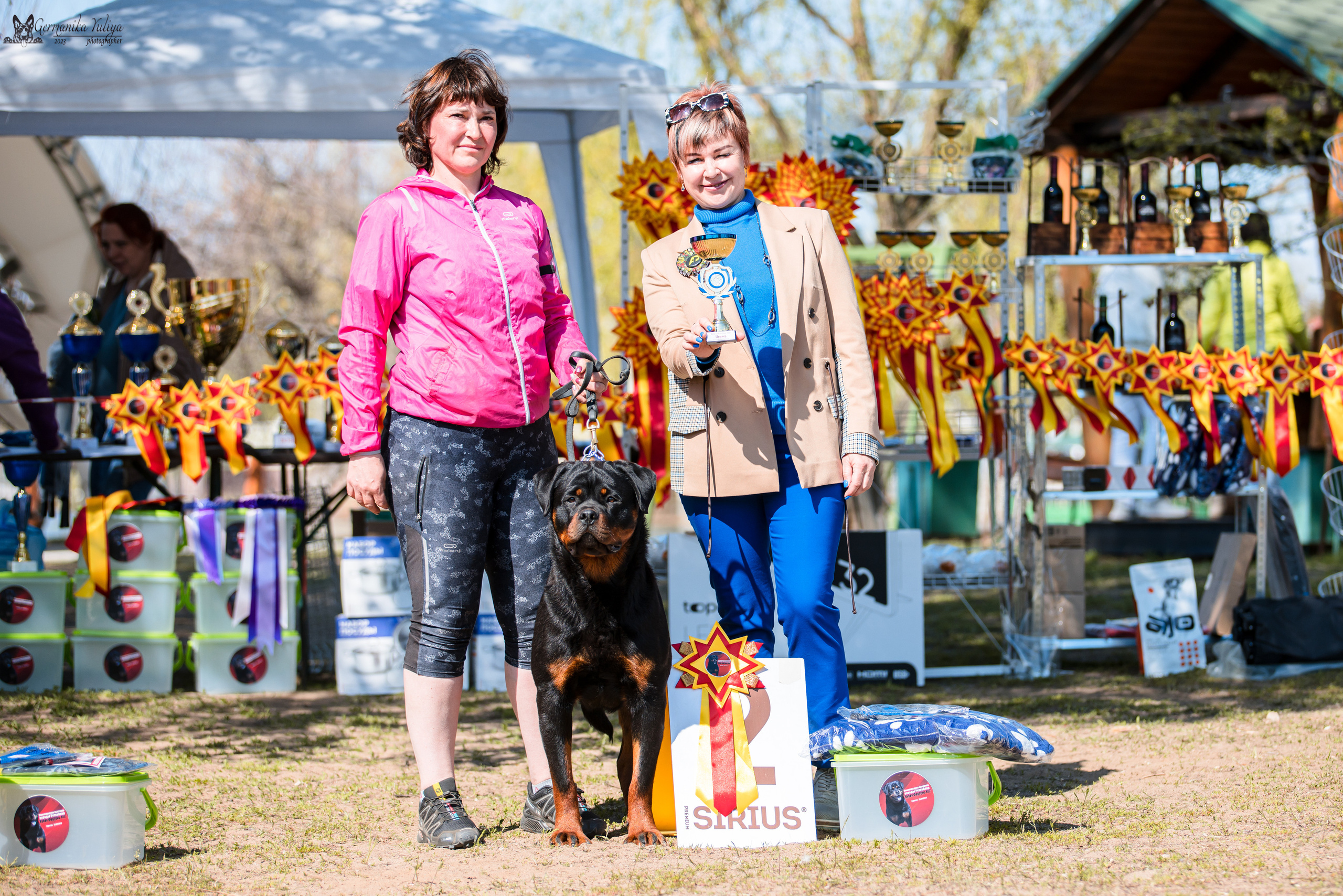 Саратов 2хмоно ротвейлеров 22-23.04.2023. Фотограф-анималист Юлия Германика