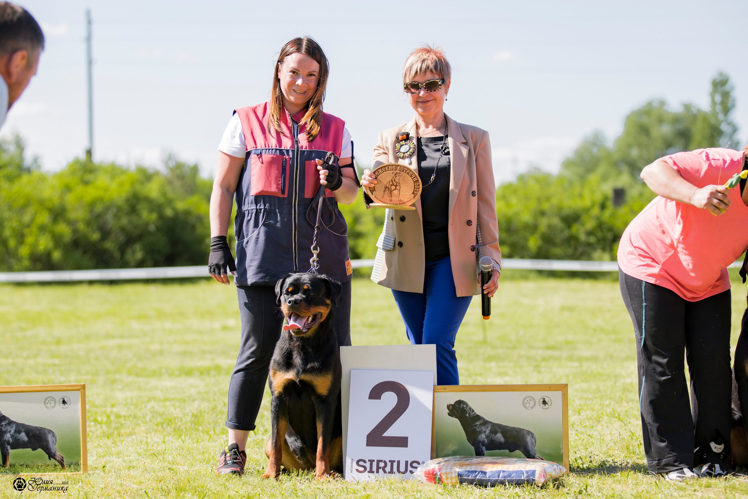 Воронеж 2хмоно ротвейлеров 3-4.06.2023. Фотограф-анималист Юлия Германика
