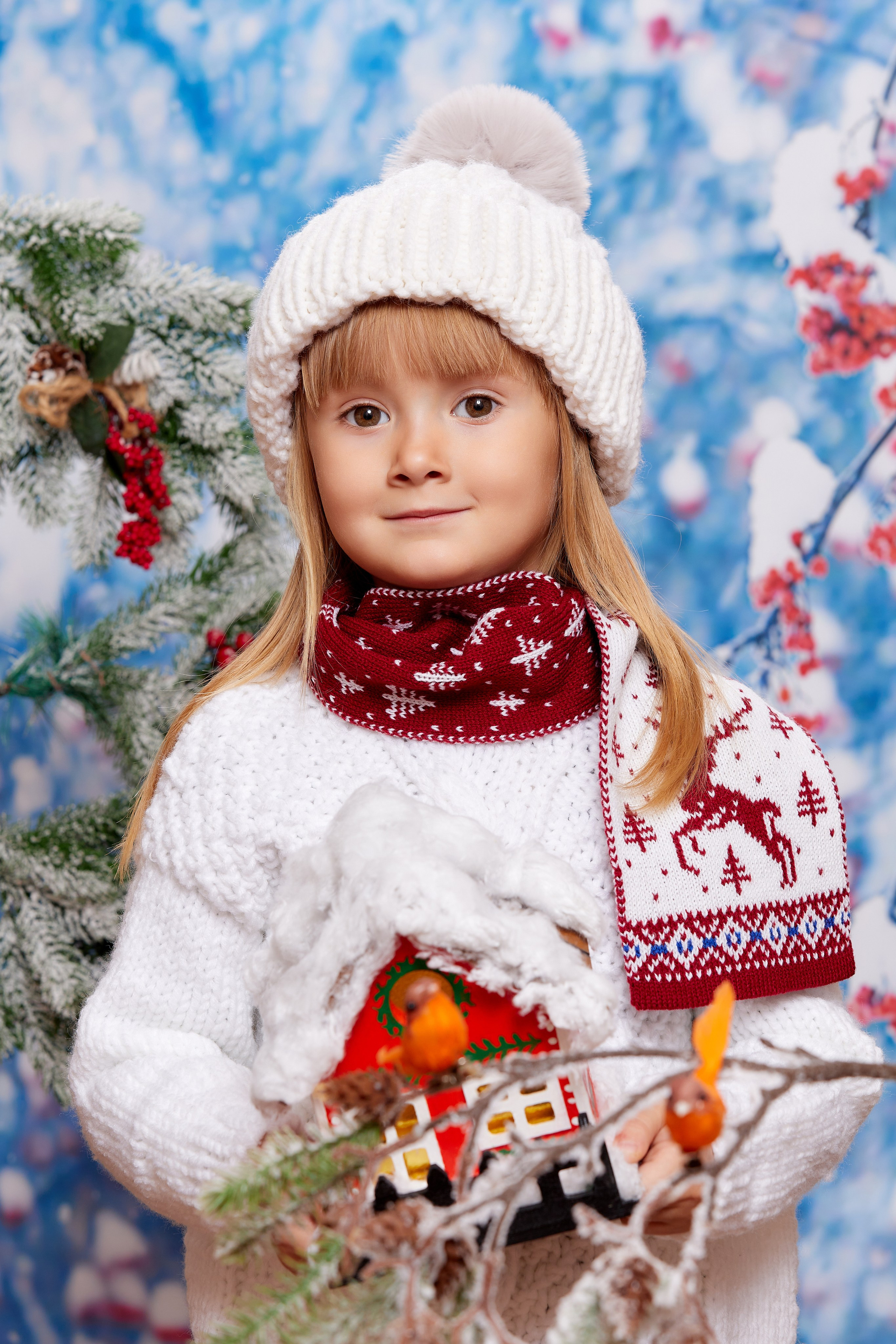 В зимнем лесу. Детская выездная фотостудия