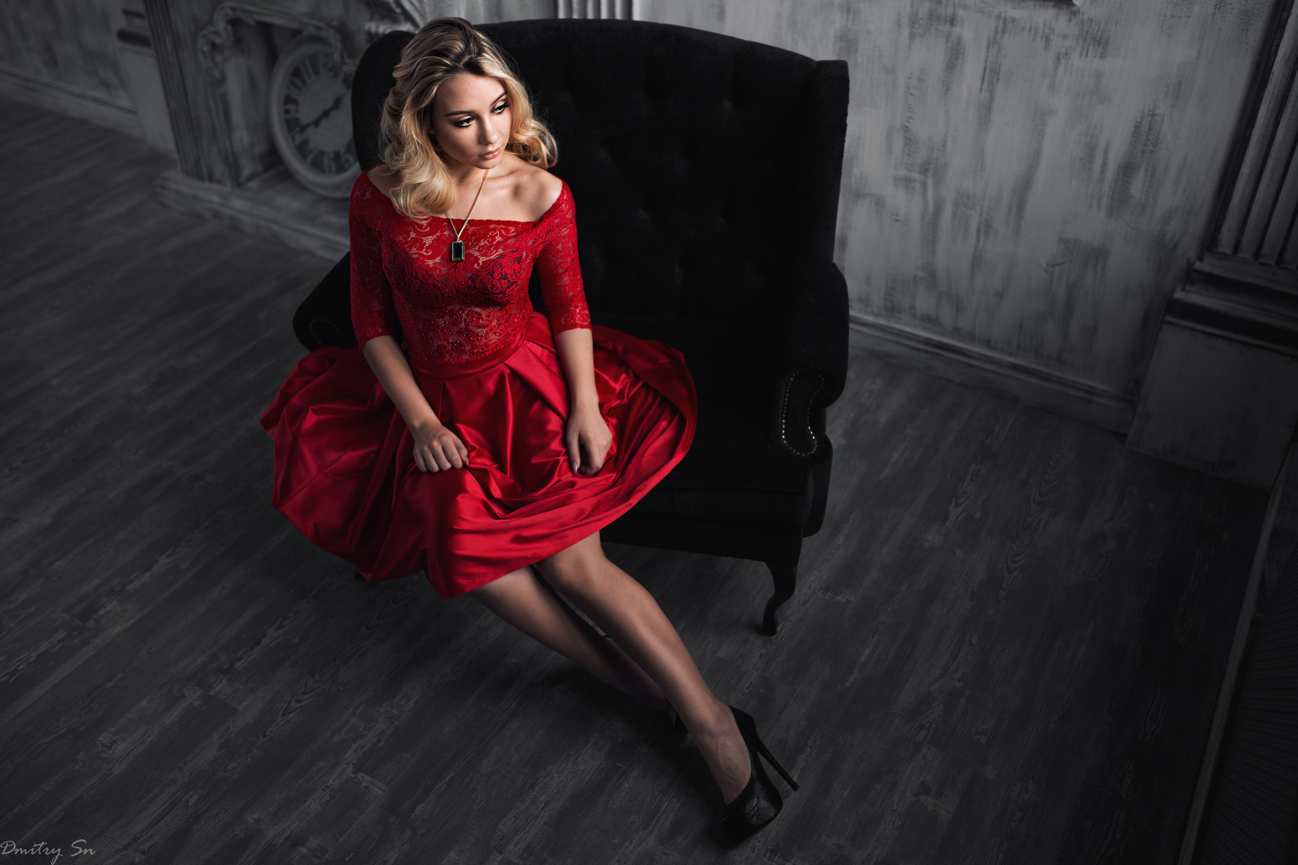 Студийная съемка в интерьере с Надеждой для «себя»