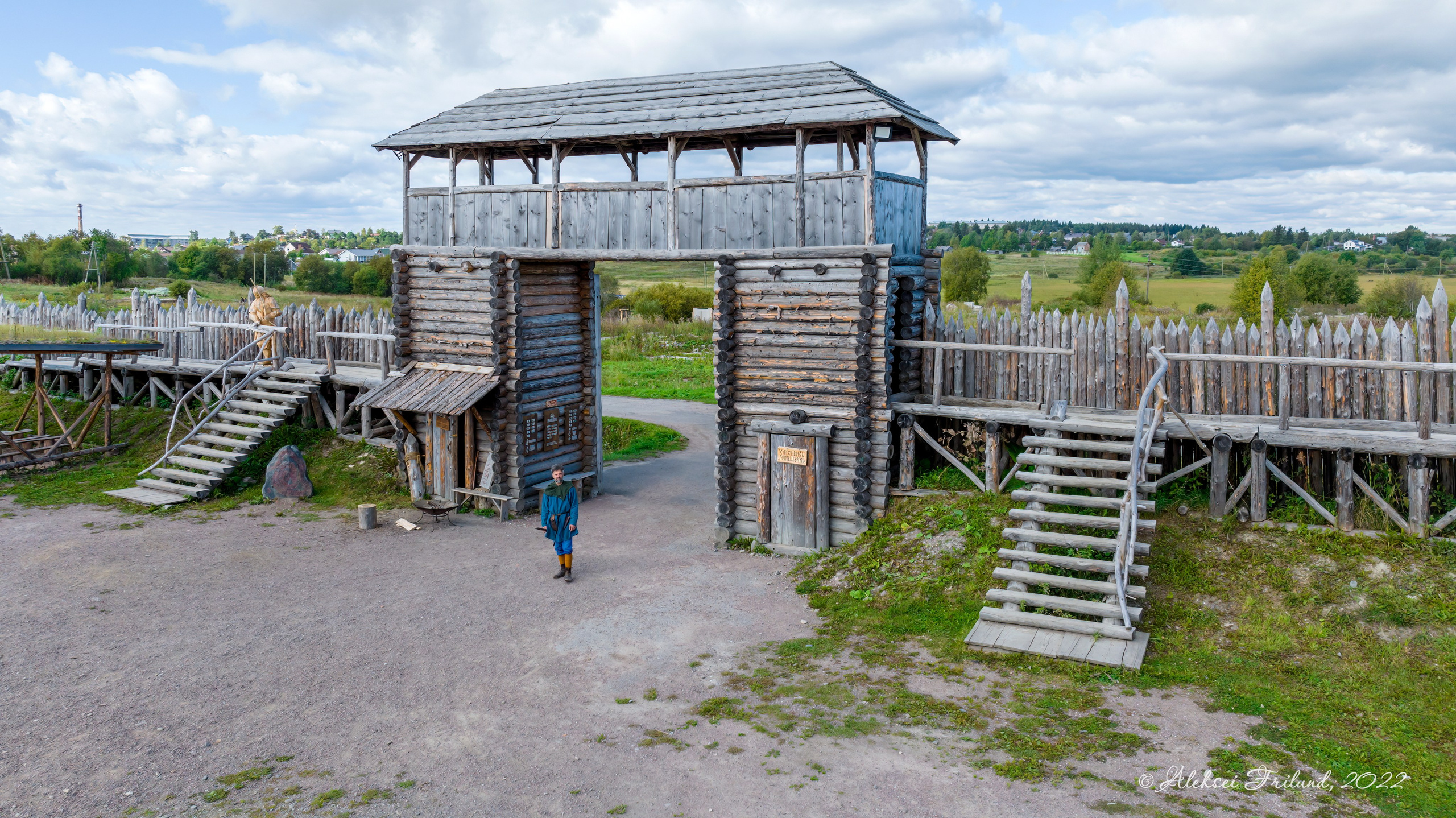 Исторический парк Бастiонъ. Аэросъемка. Фото и Видео в Карелии. Алексей Фрилунд