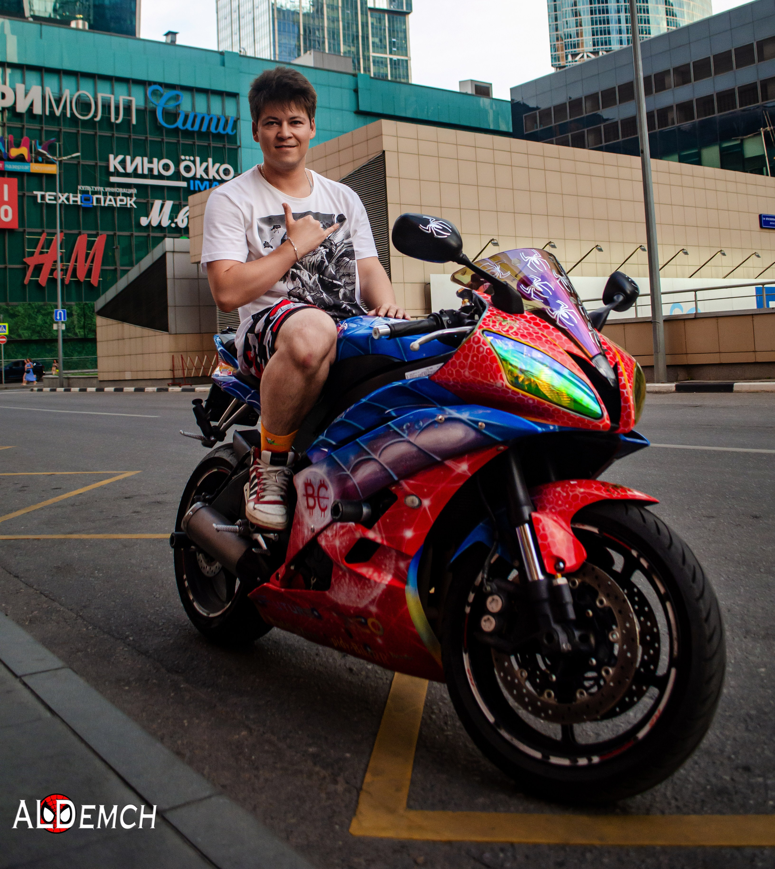 Фотосессия на Дне рождения Человека-Паука в Москве