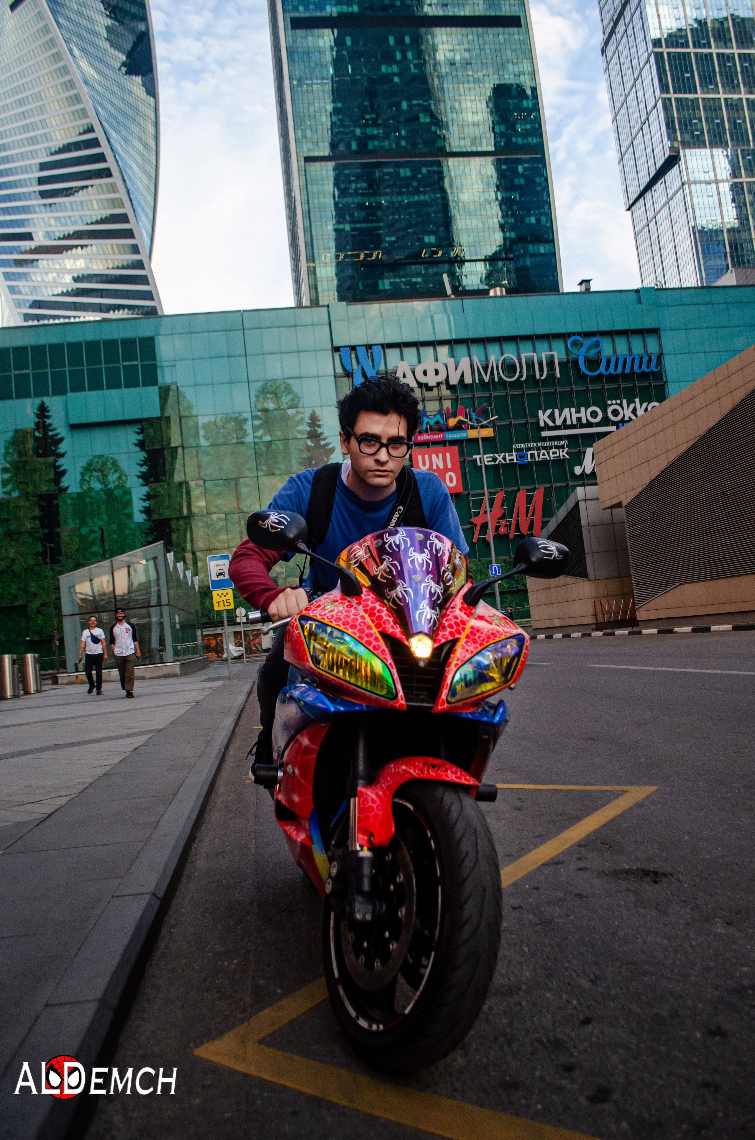 Фотосессия на Дне рождения Человека-Паука в Москве