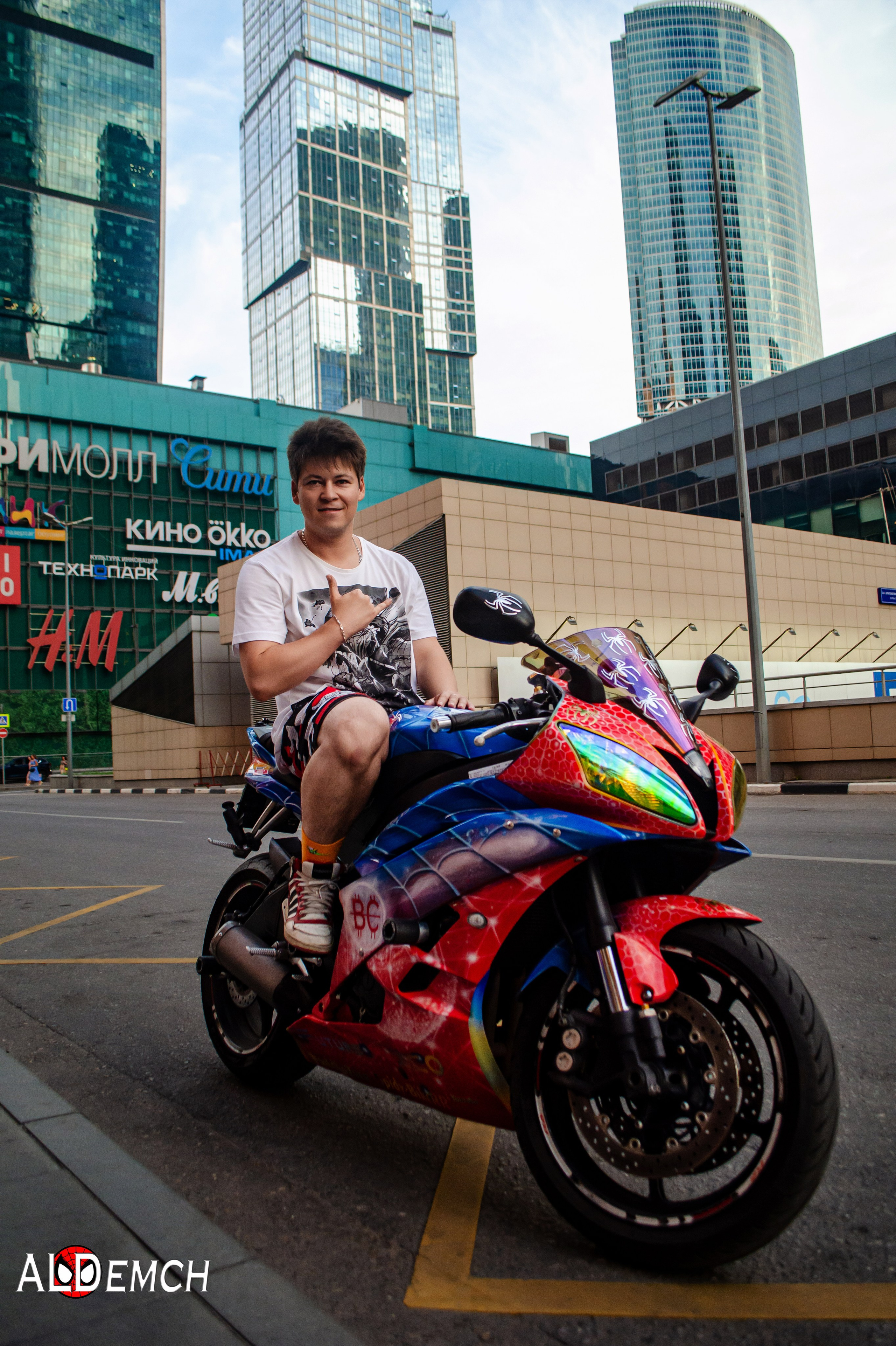 Фотосессия на Дне рождения Человека-Паука в Москве