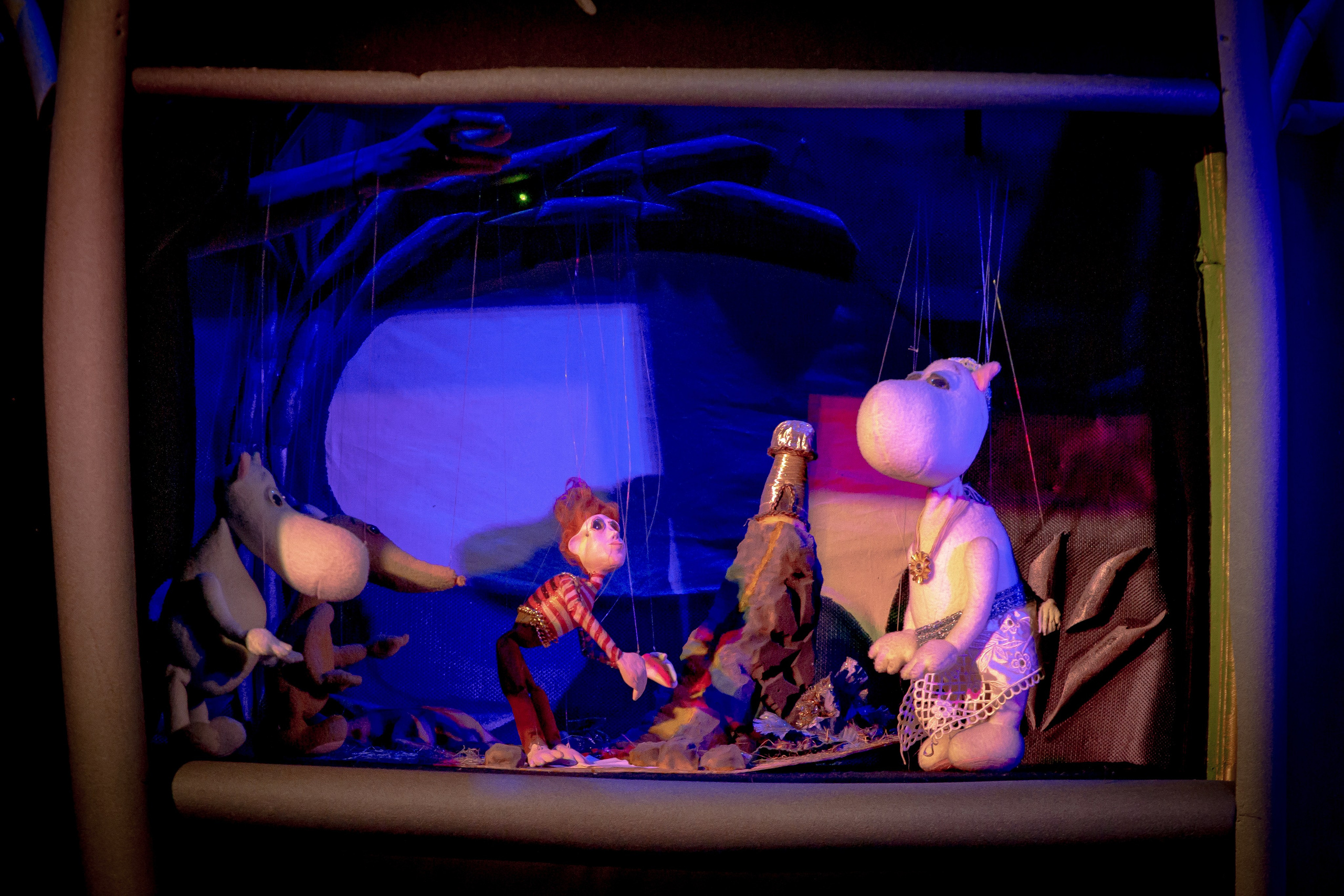 Мумитроли и большое наводнение спектакль театра Саквояж. Фотограф в Сочи Юрий Шептаев