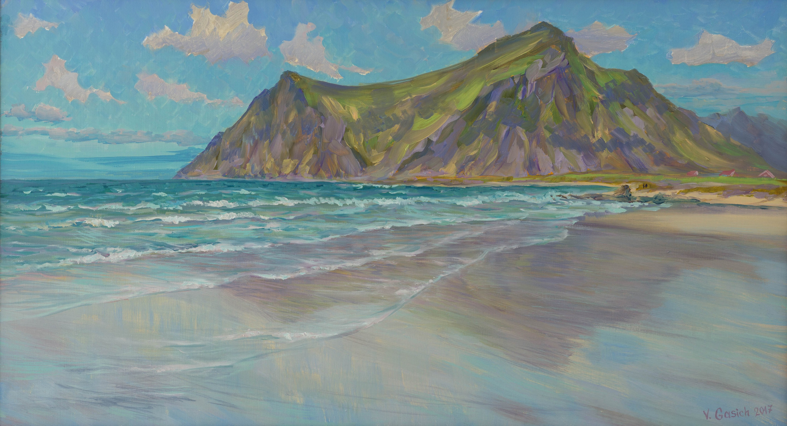 Пленэр / Plein air. Художник Василий Гасич