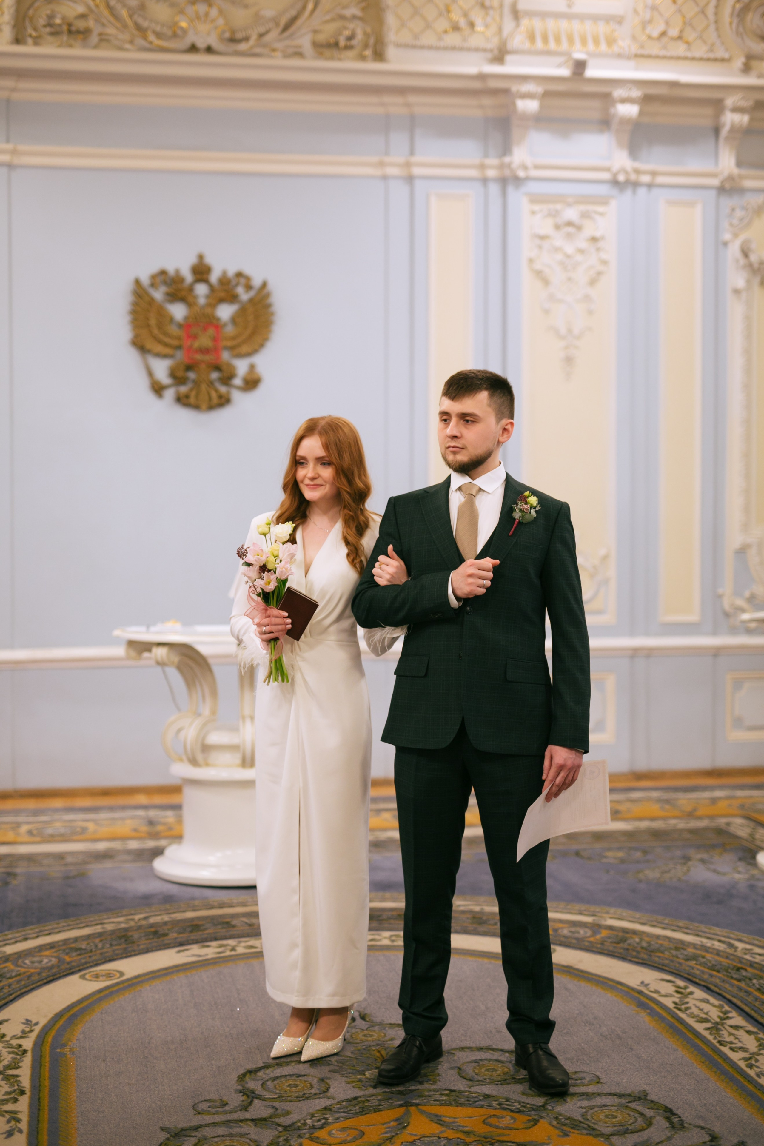 Роспись Анны и Владислава во II Дворце, СПб. Портретный и репортажный фотограф в Санкт-Петербурге Елизавета Я