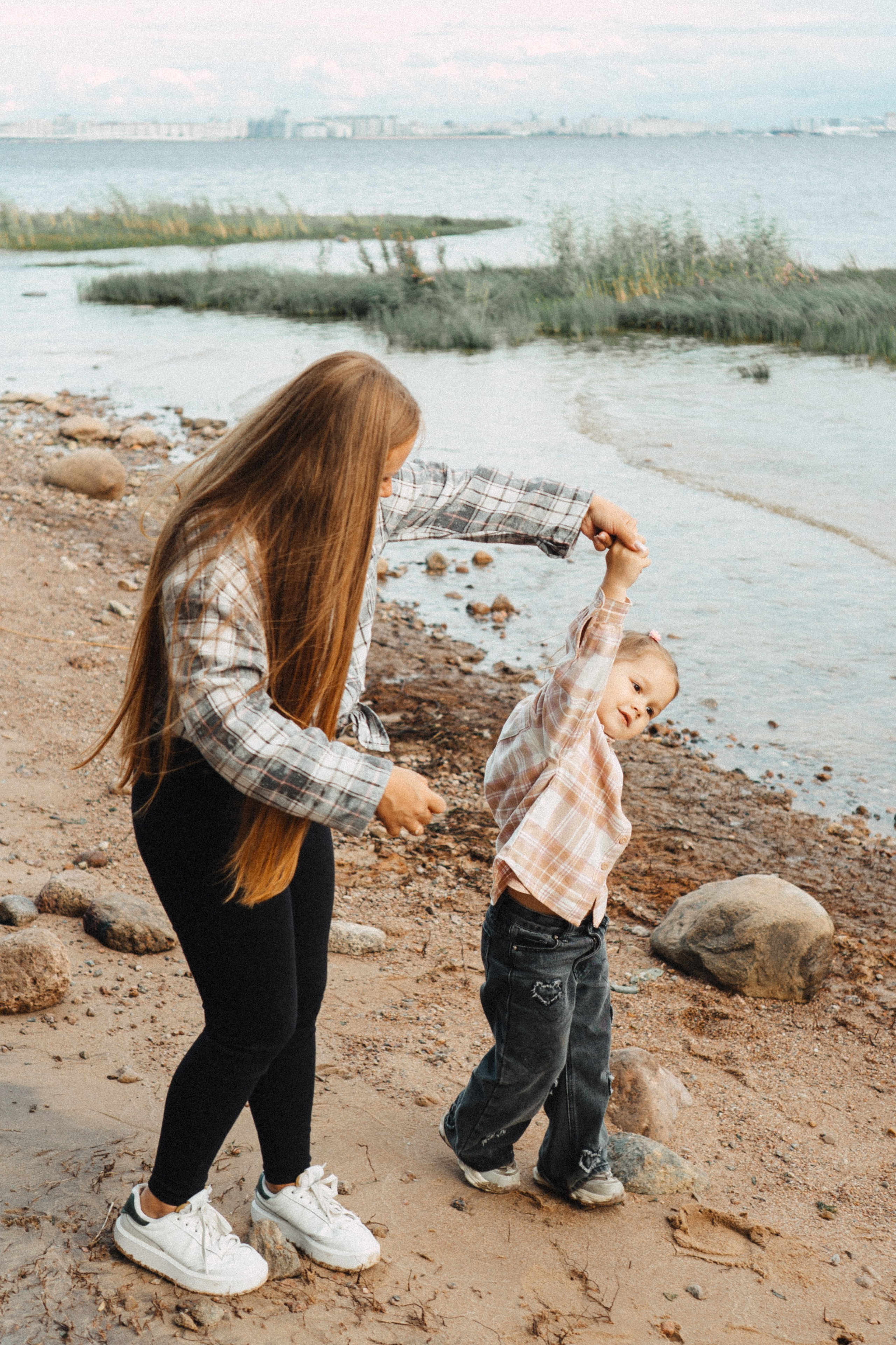 МАМА И ДОЧКА НА ФИНСКОМ ЗАЛИВЕ. Профессиональный фотограф, Санкт-Петербург — Виктория Богомолова