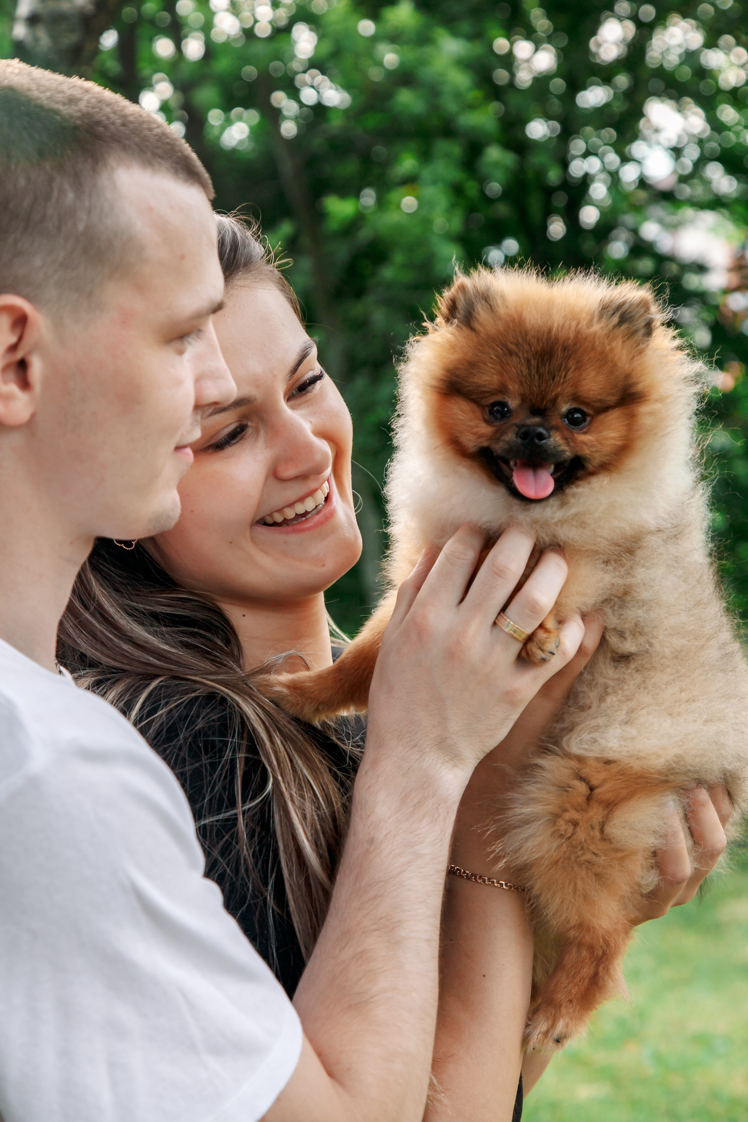 Диана, Юрий и Гуччи. Свадебный и семейный фотограф в Минске Духович Татьяна