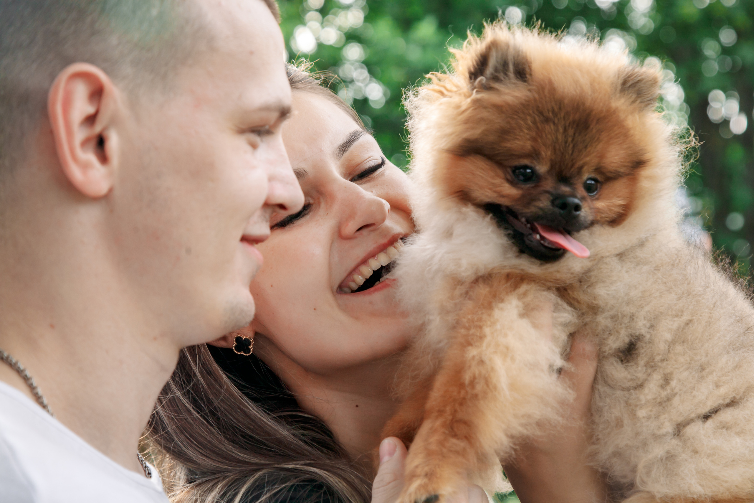 Диана, Юрий и Гуччи. Свадебный и семейный фотограф в Минске Духович Татьяна