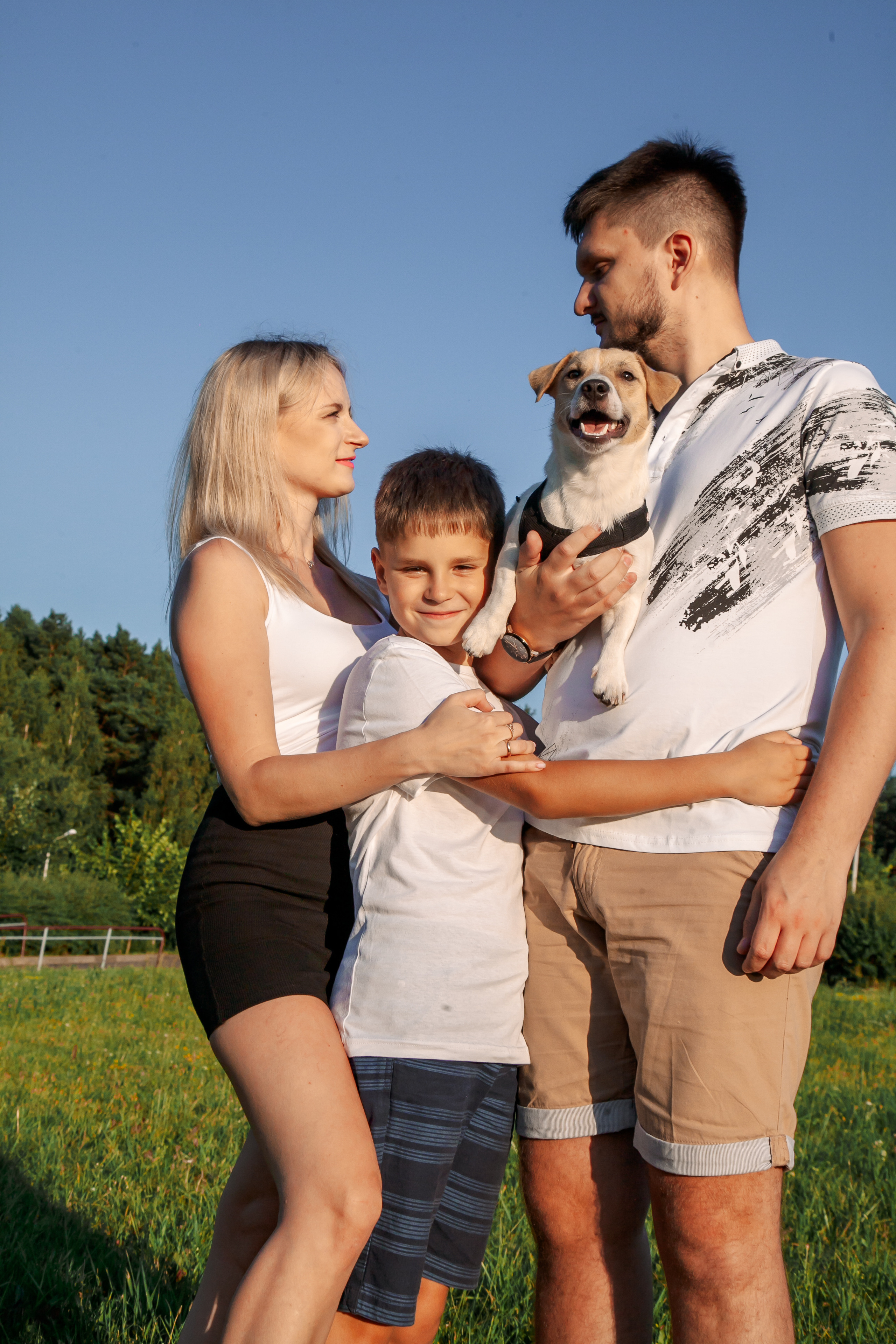 Юля, Артем, Андрей, Джек. Свадебный и семейный фотограф в Минске Духович Татьяна