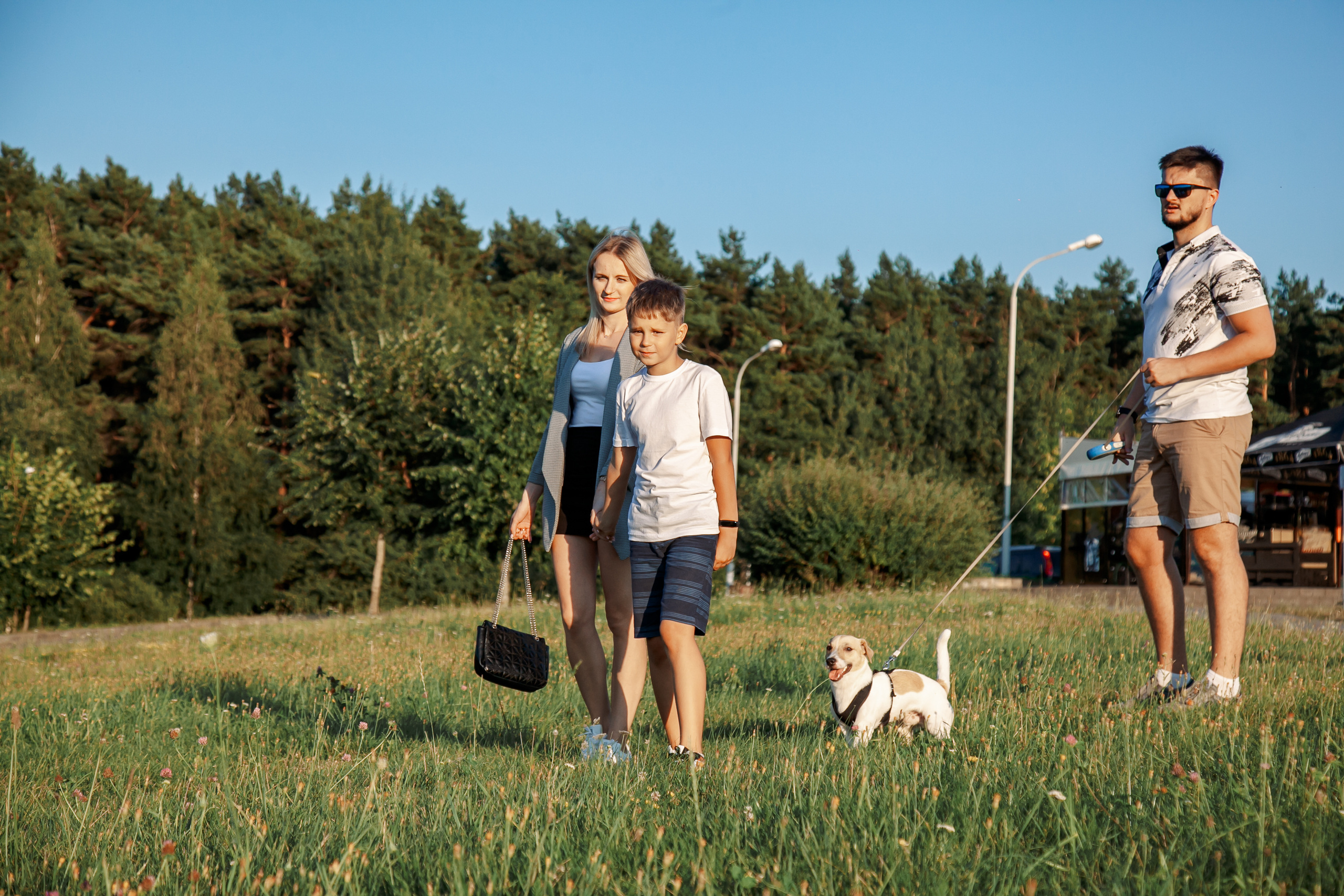 Юля, Артем, Андрей, Джек. Свадебный и семейный фотограф в Минске Духович Татьяна