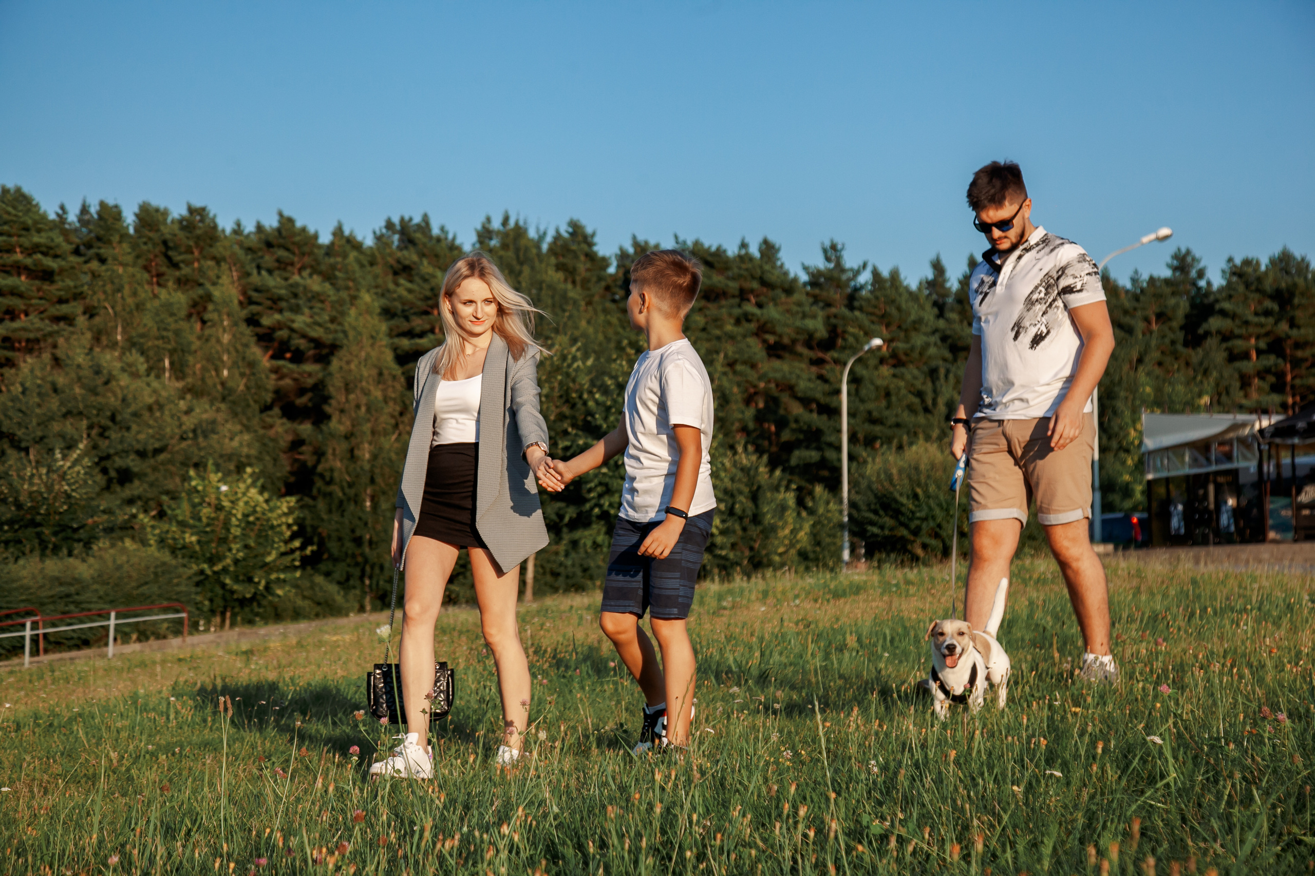 Юля, Артем, Андрей, Джек. Свадебный и семейный фотограф в Минске Духович Татьяна