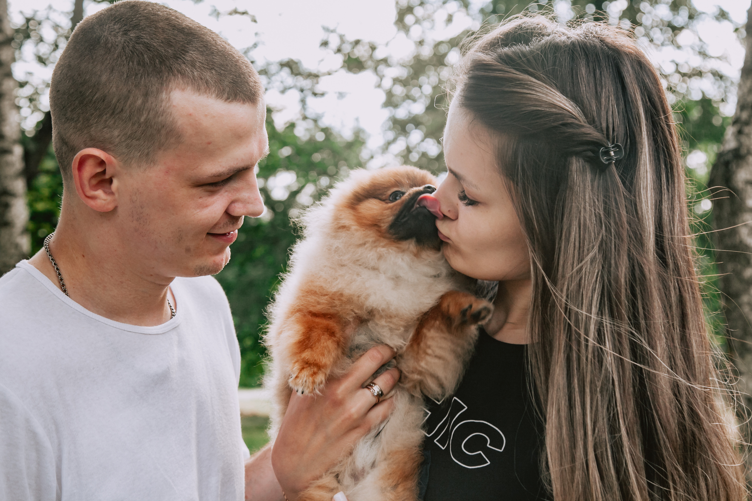 Диана, Юрий и Гуччи. Свадебный и семейный фотограф в Минске Духович Татьяна