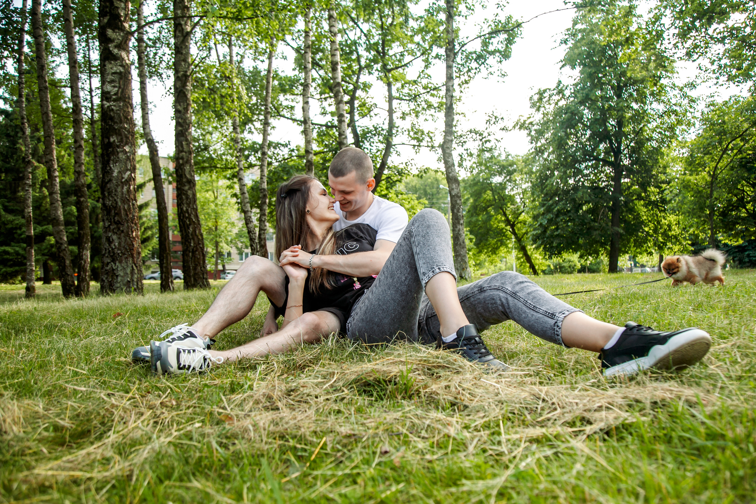 Диана, Юрий и Гуччи. Свадебный и семейный фотограф в Минске Духович Татьяна
