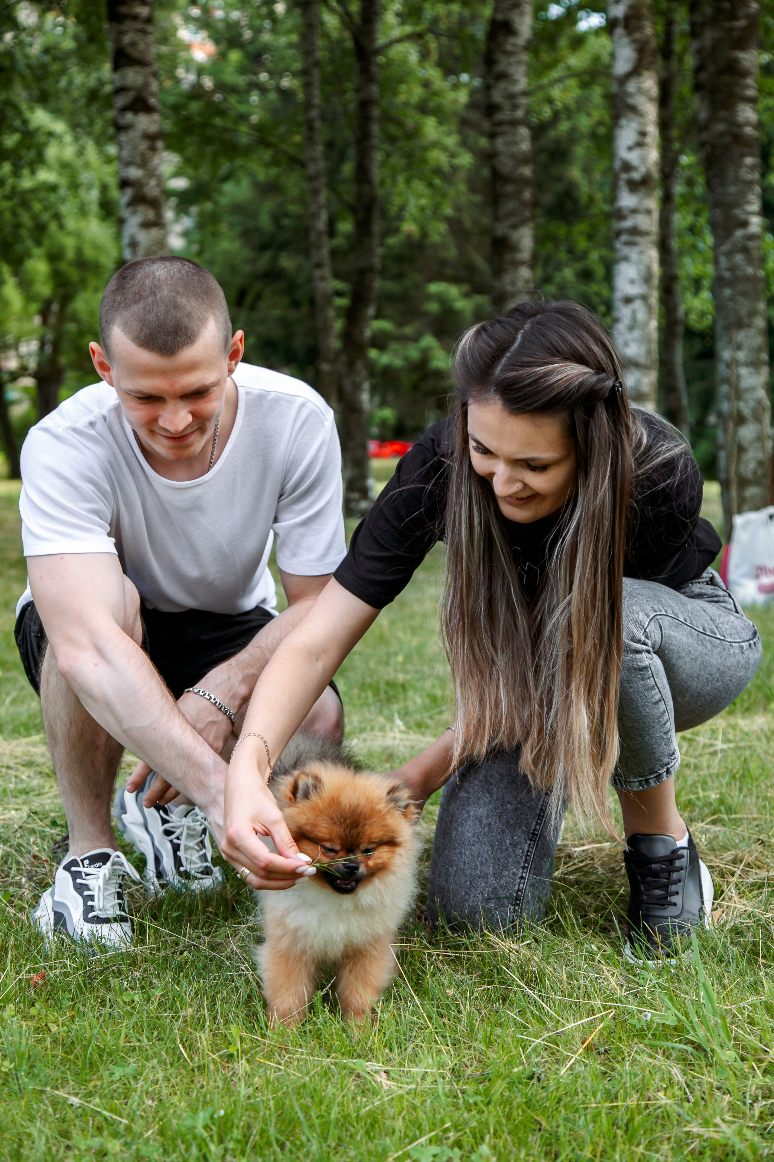 Диана, Юрий и Гуччи. Свадебный и семейный фотограф в Минске Духович Татьяна