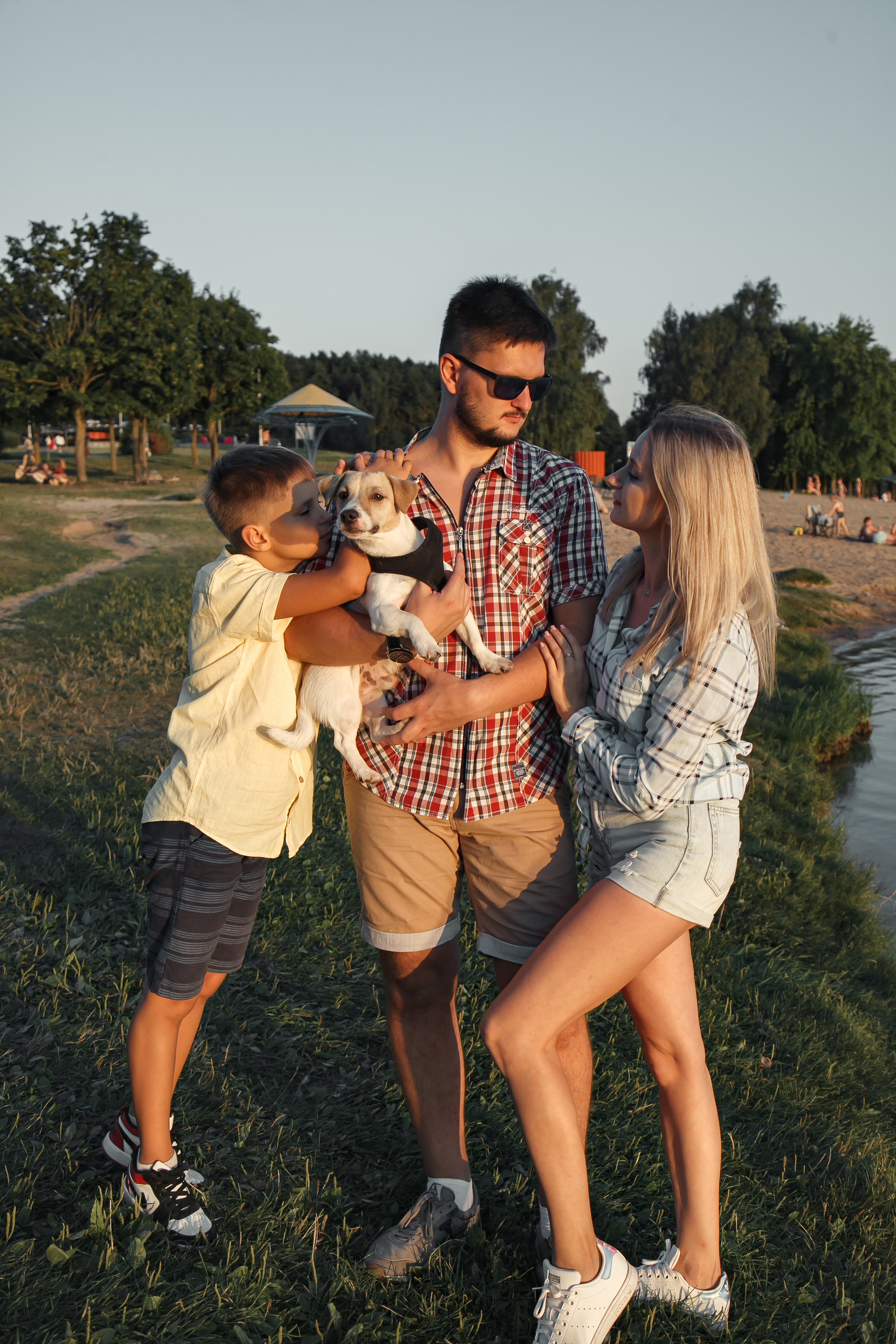 Юля, Артем, Андрей, Джек. Свадебный и семейный фотограф в Минске Духович Татьяна