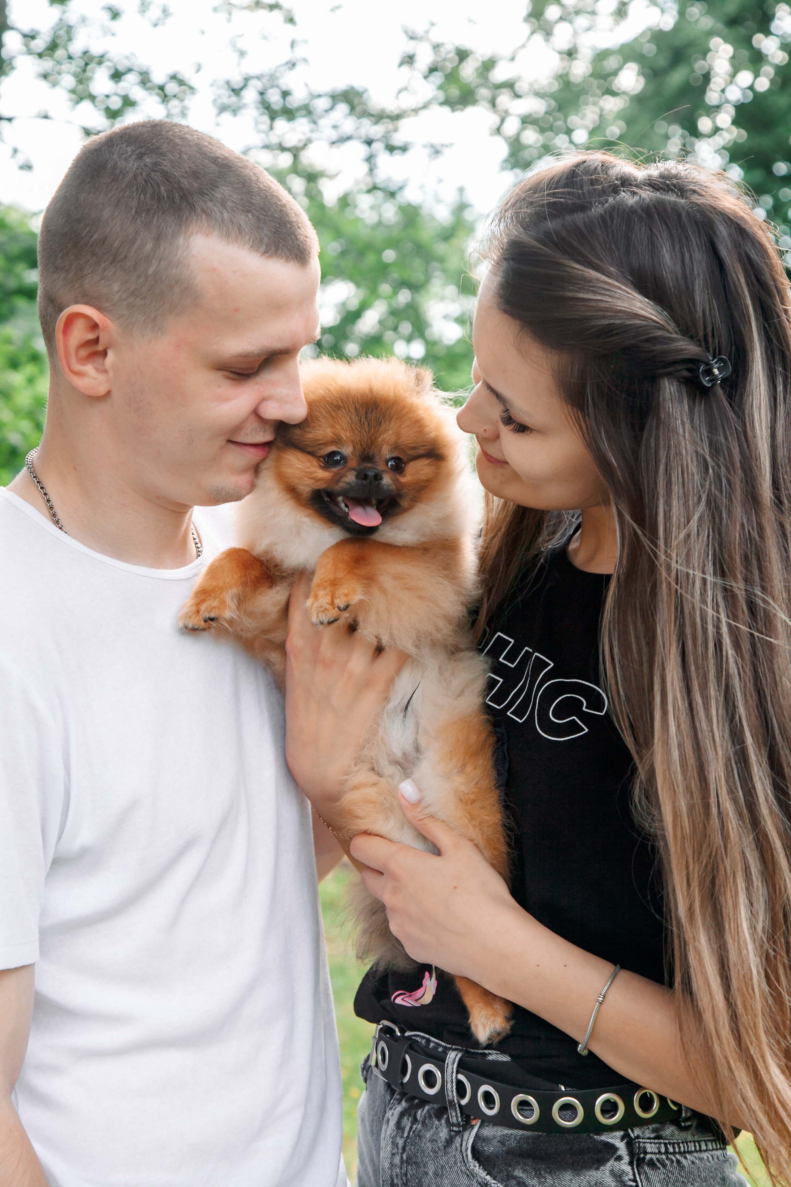 Диана, Юрий и Гуччи. Свадебный и семейный фотограф в Минске Духович Татьяна