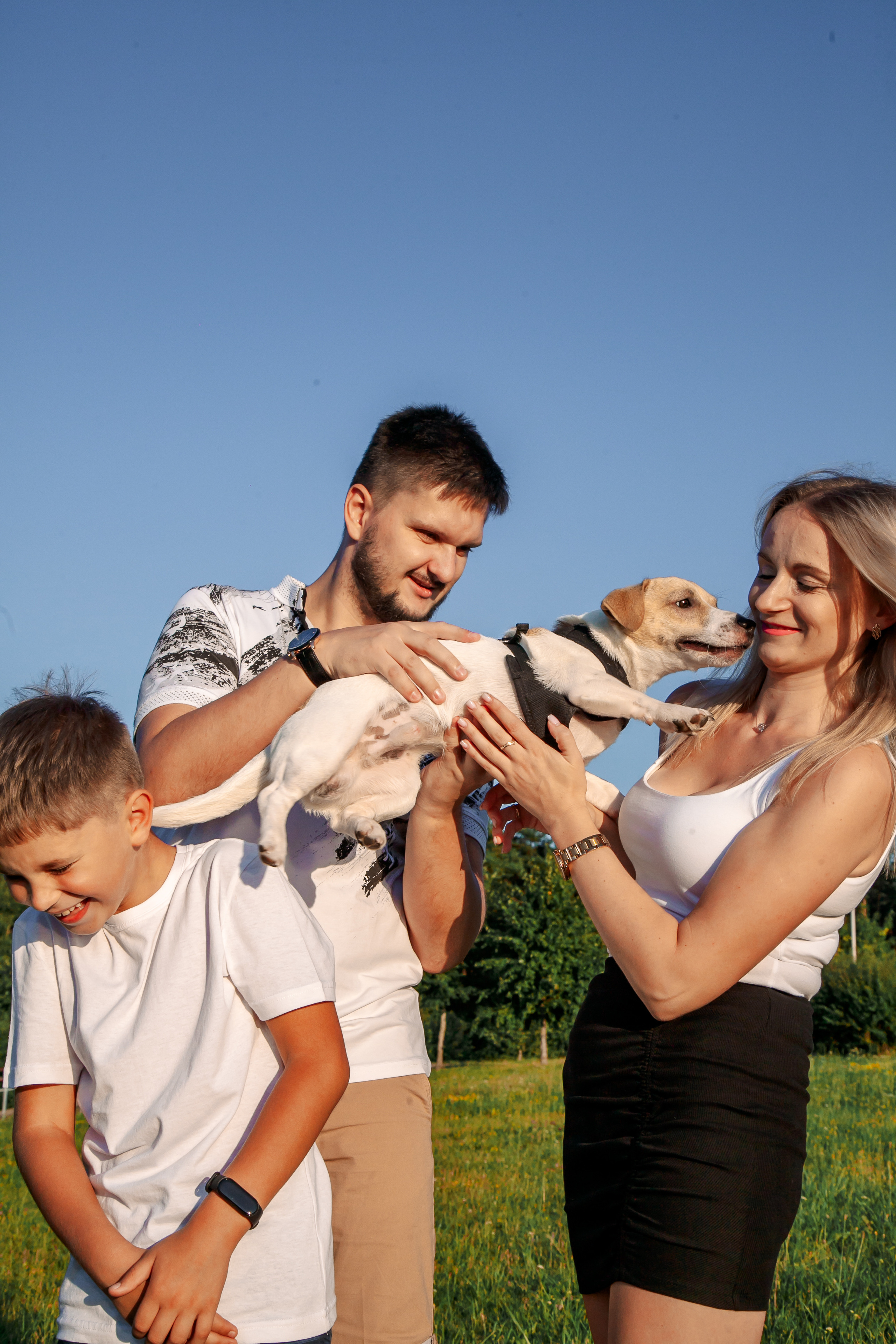 Юля, Артем, Андрей, Джек. Свадебный и семейный фотограф в Минске Духович Татьяна