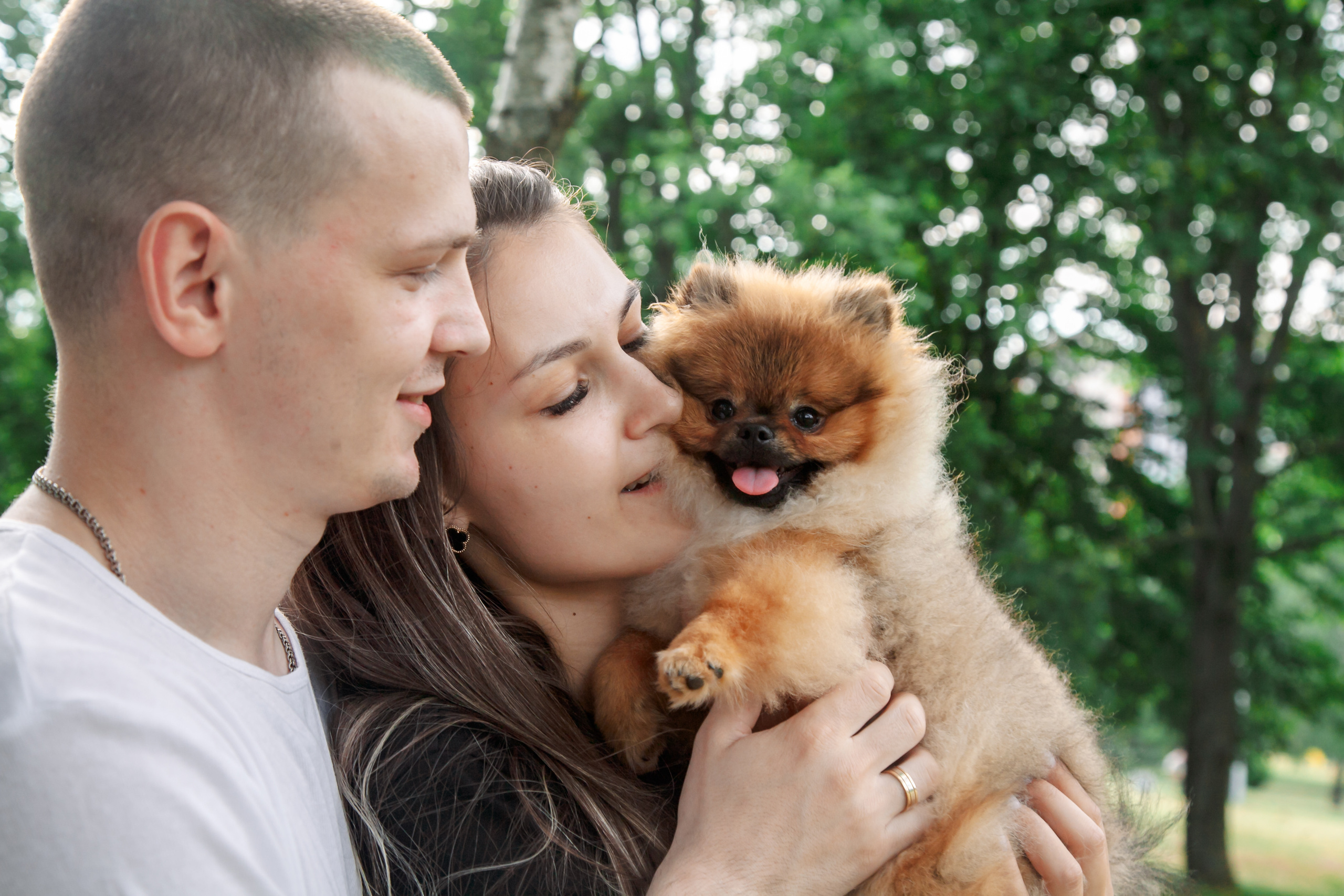 Диана, Юрий и Гуччи. Свадебный и семейный фотограф в Минске Духович Татьяна