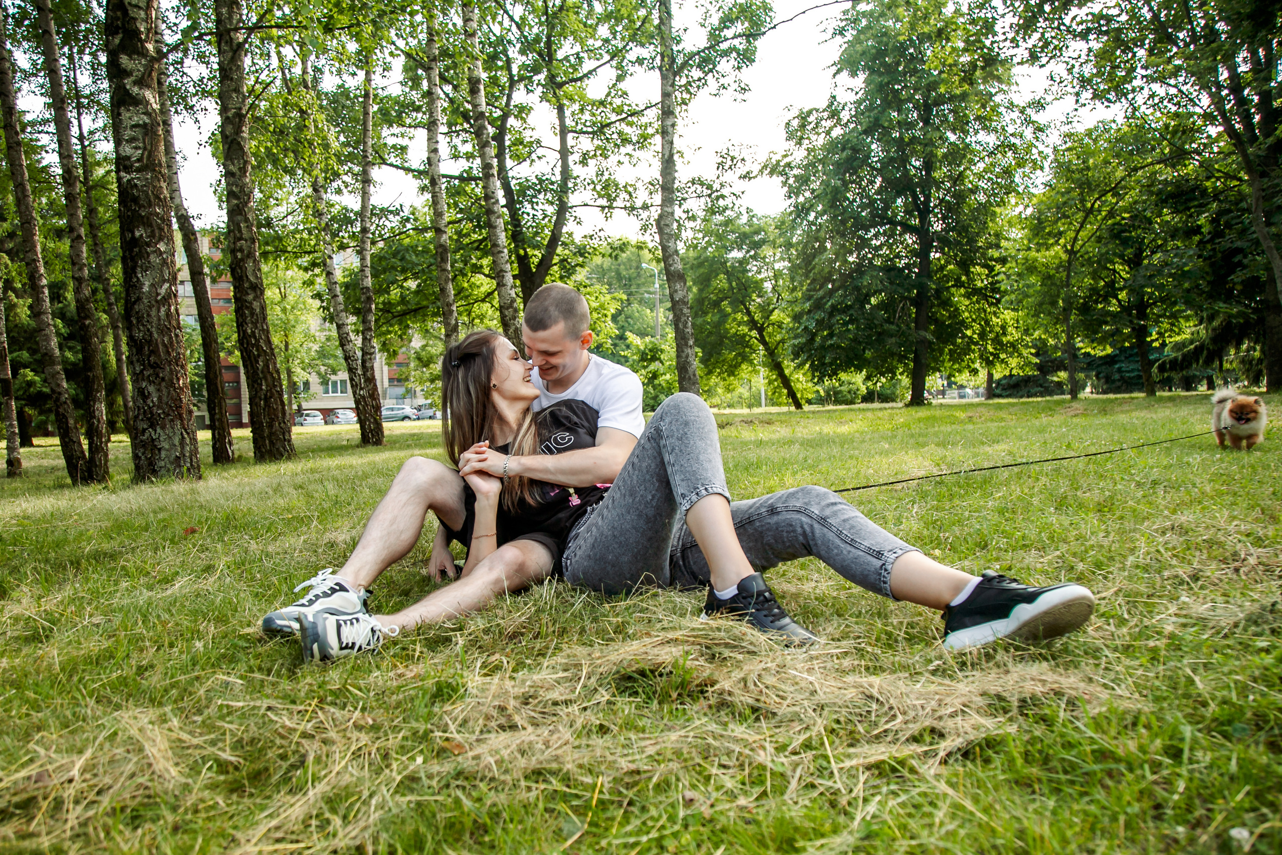 Диана, Юрий и Гуччи. Свадебный и семейный фотограф в Минске Духович Татьяна
