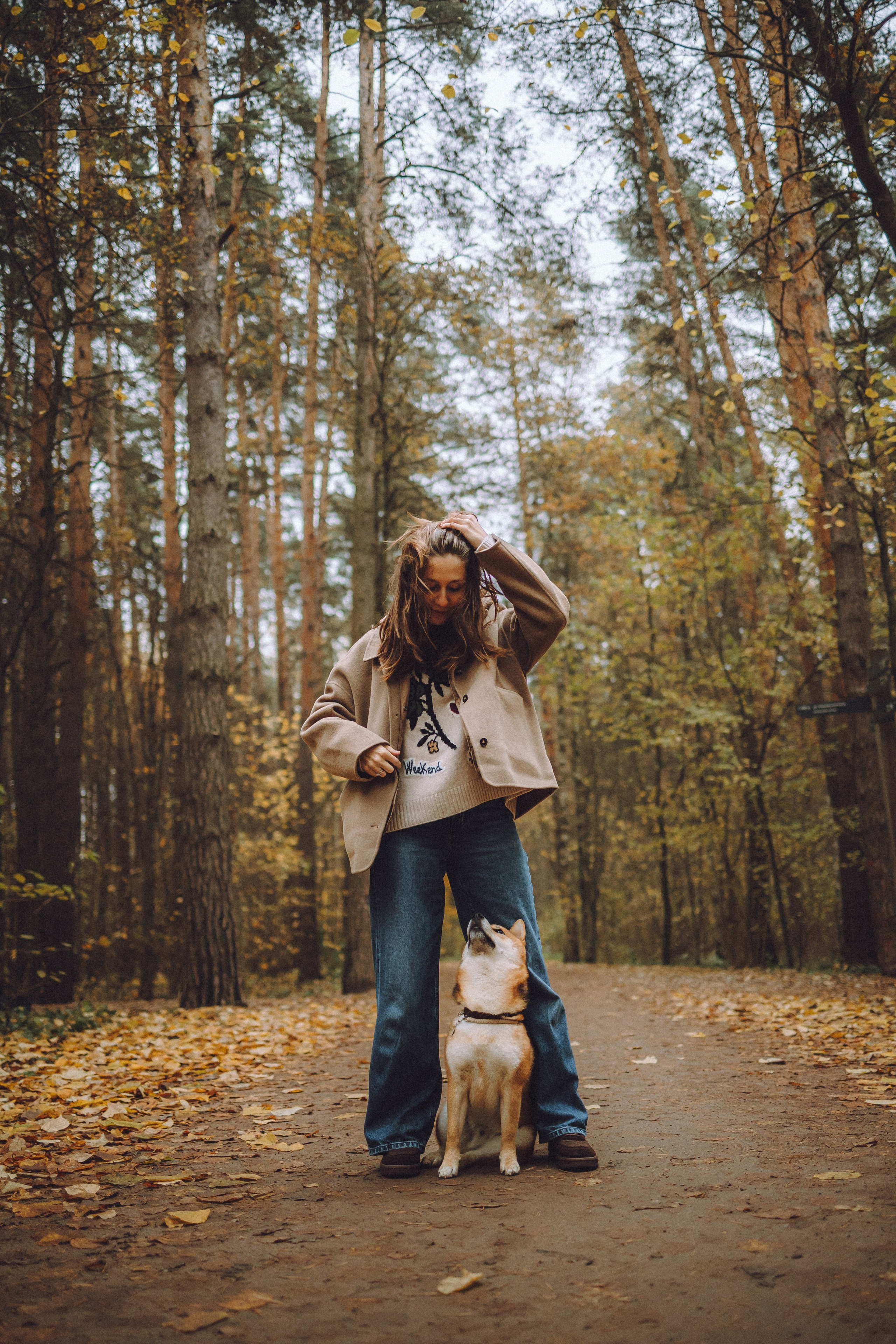 Настя, Юра и Скай