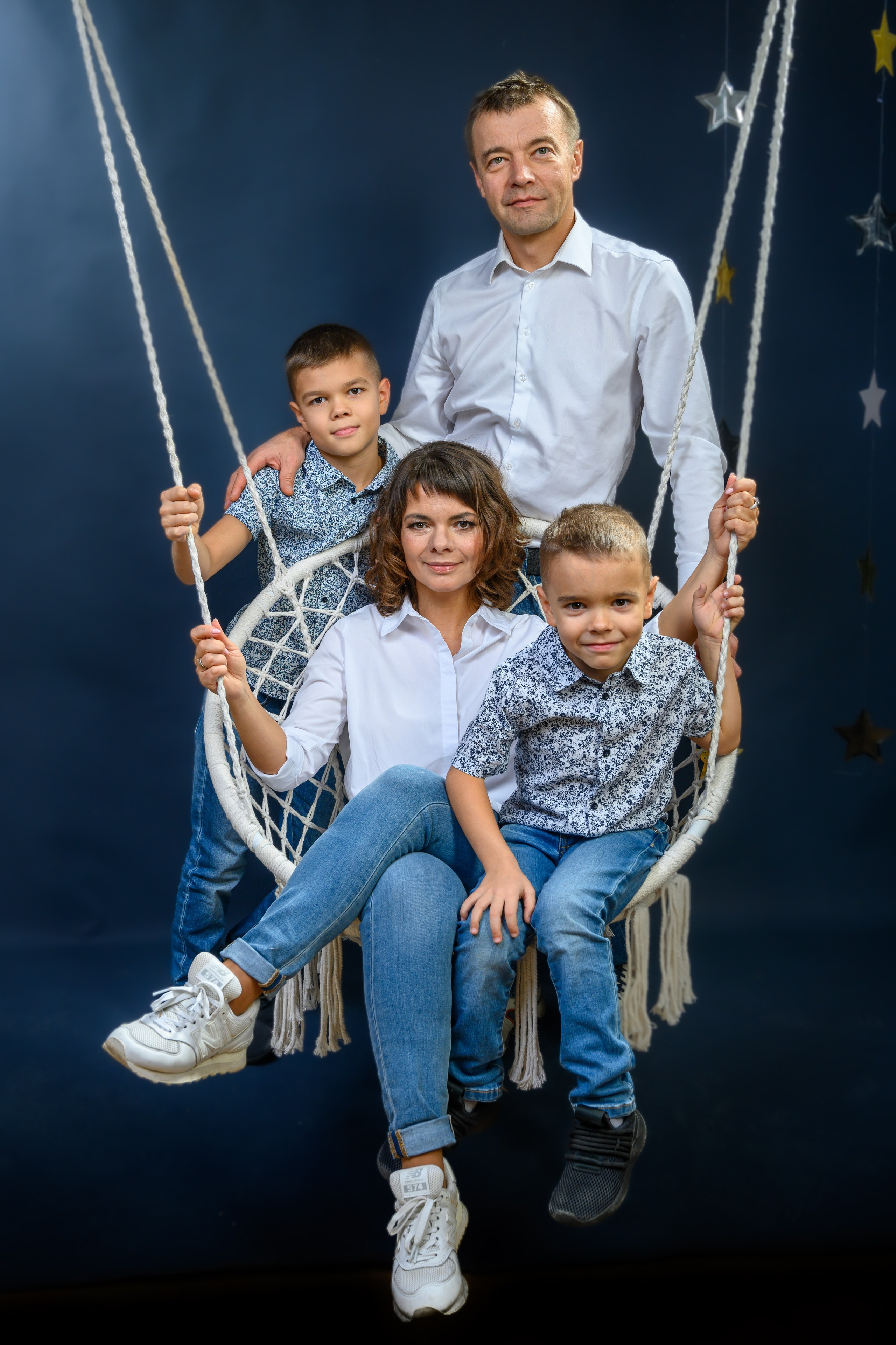 Леокадия, семейная фотосессия. Фотограф Андрей Зикеев, фотостудия AzArt Studio в Москве