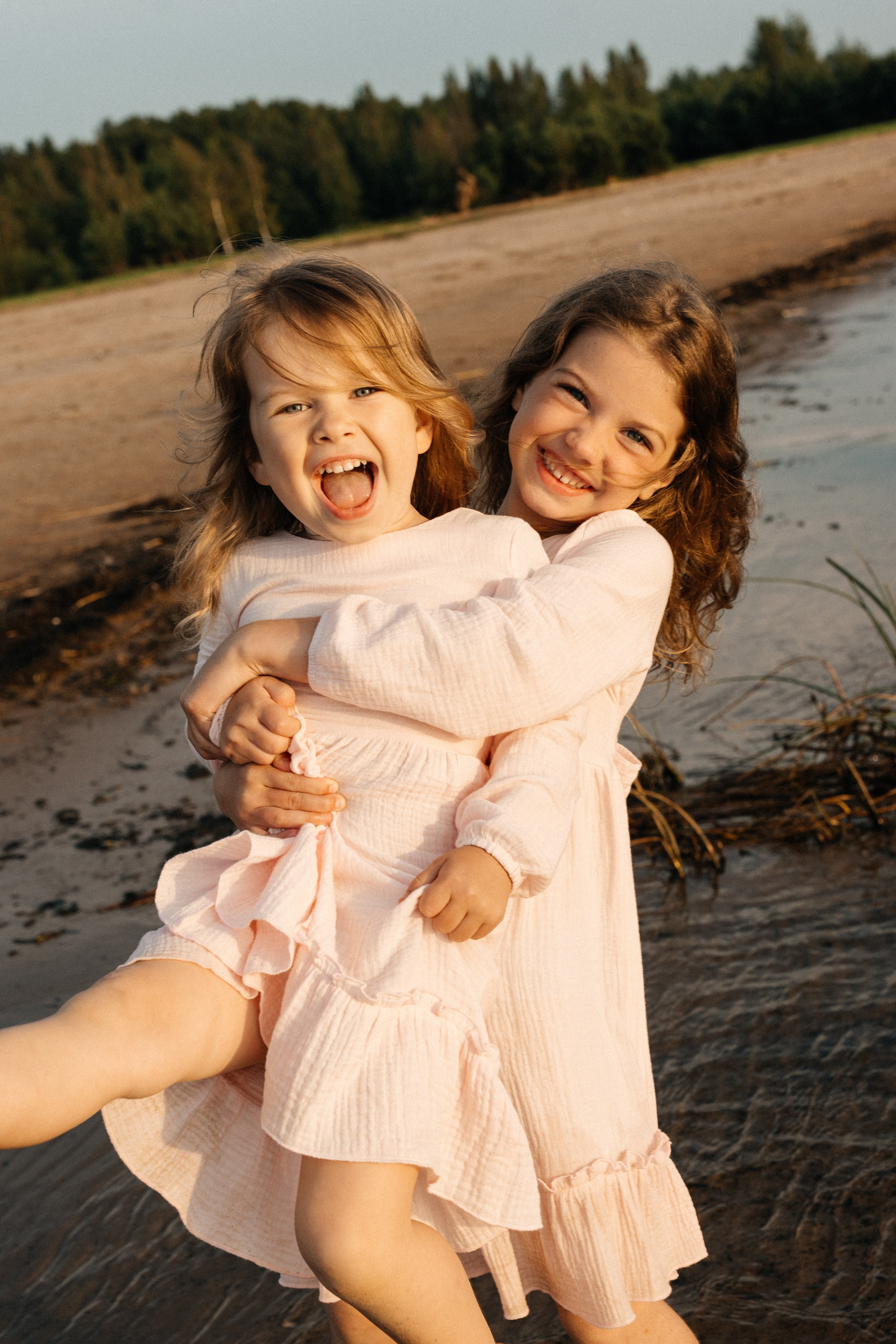 Папа, мама и три дочки. Семейный фотограф в Санкт-Петербурге Виталия Белова