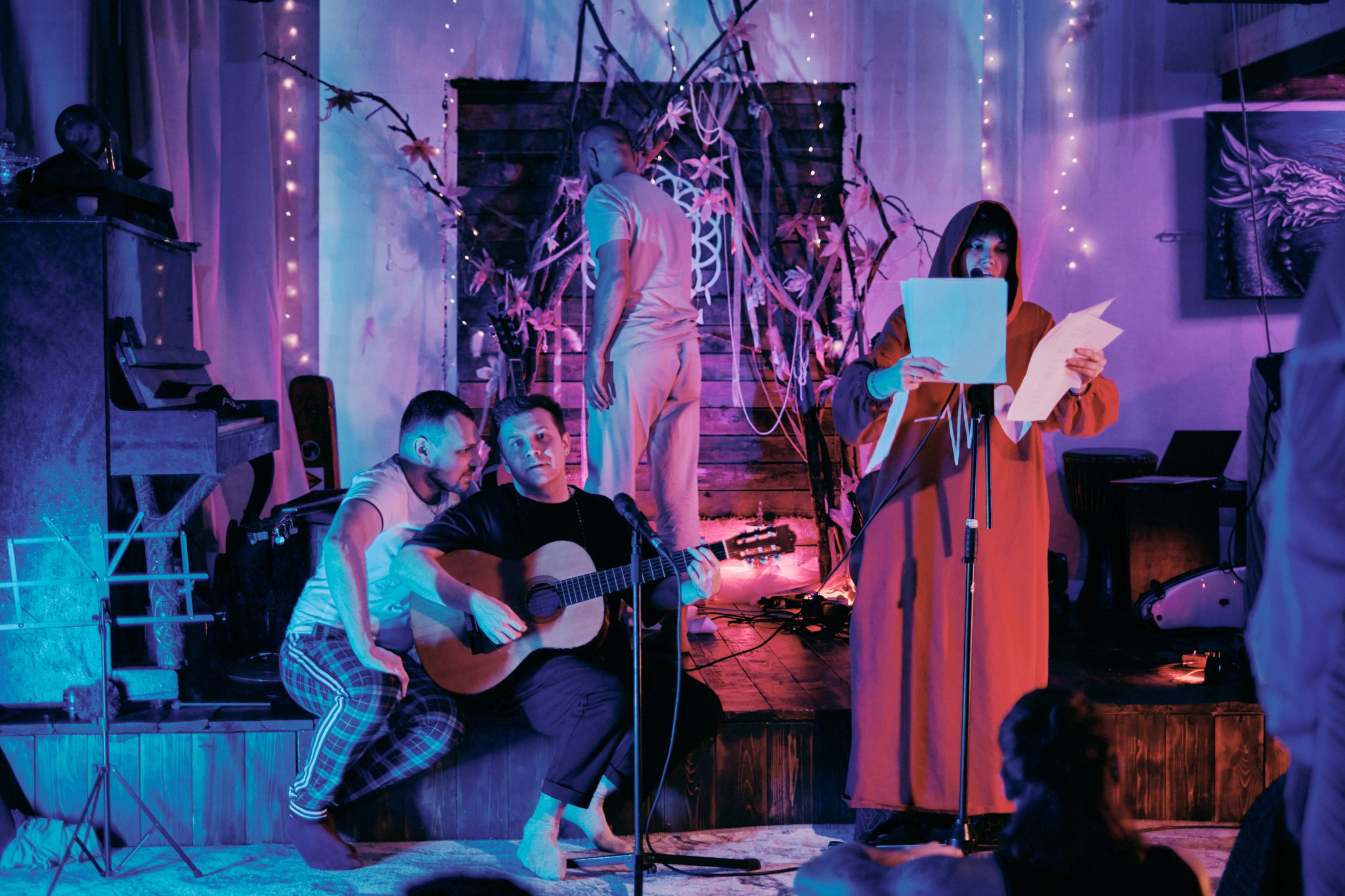 Акустический концерт| Пространство «Лес». Фотограф Аннё| Москва