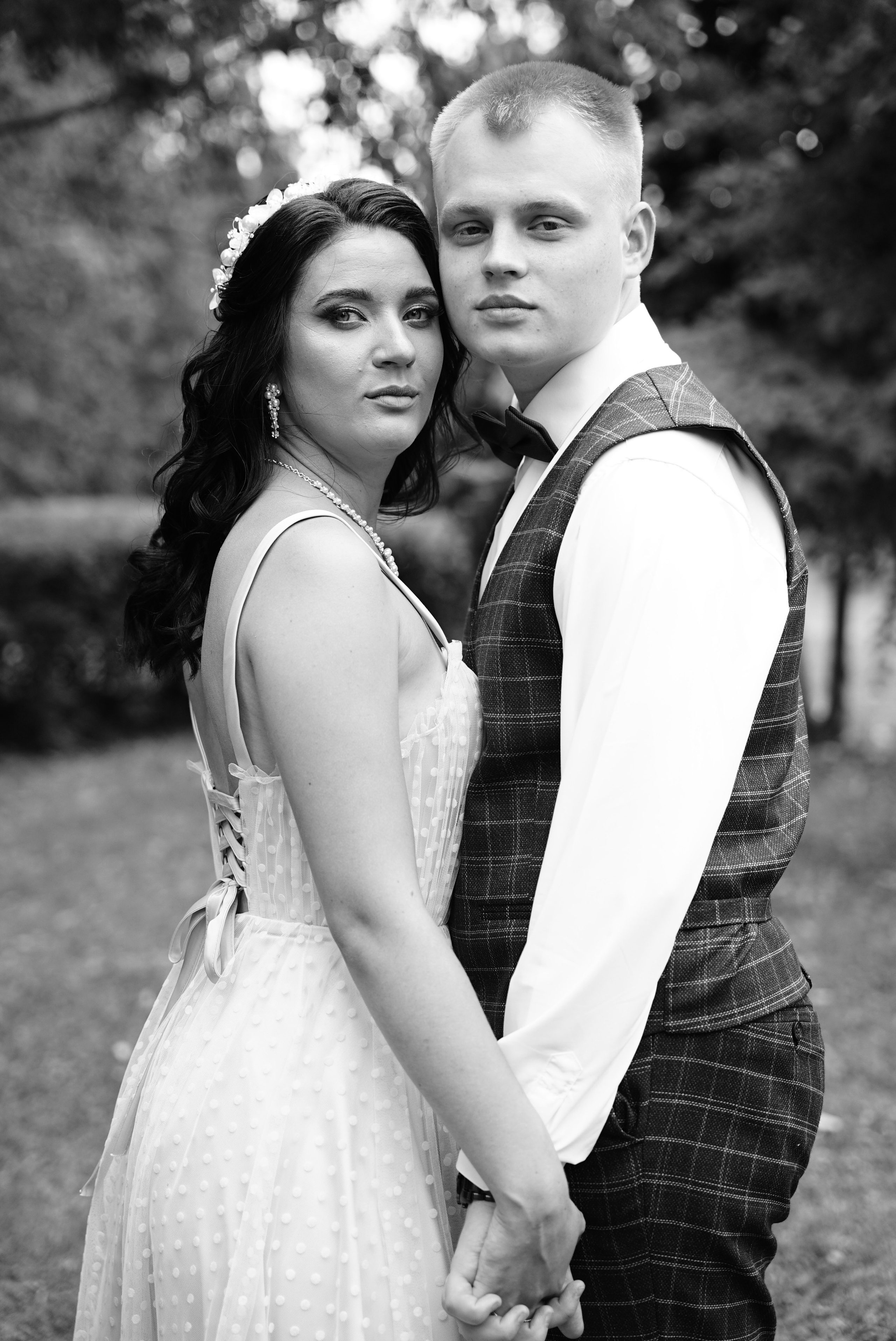 Антон и Маргарита чб. Свадебный фотограф в Самаре Анна Ковалева