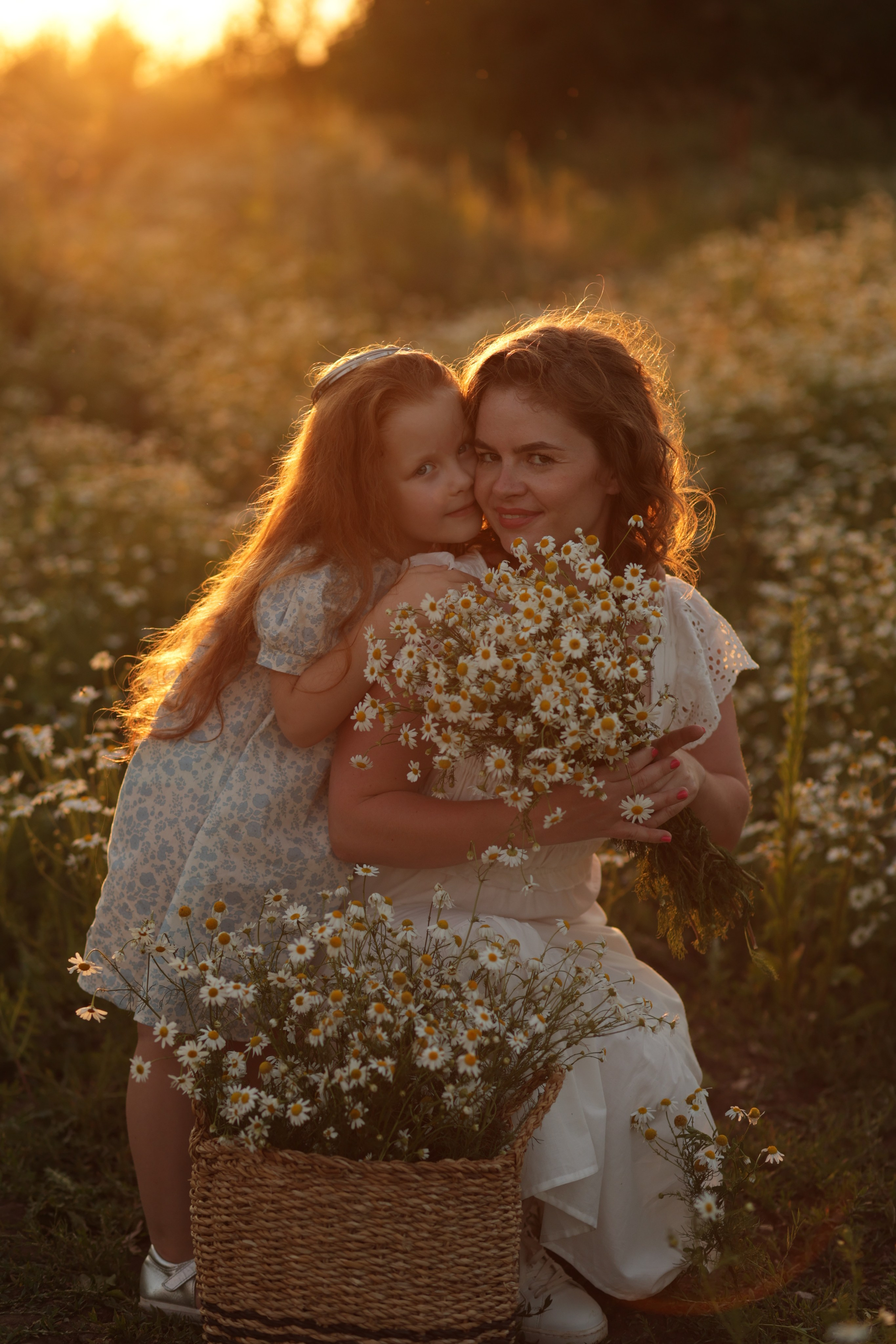 Девчонки в ромашках. Семейный фотограф в Саратове Юлия Охотникова