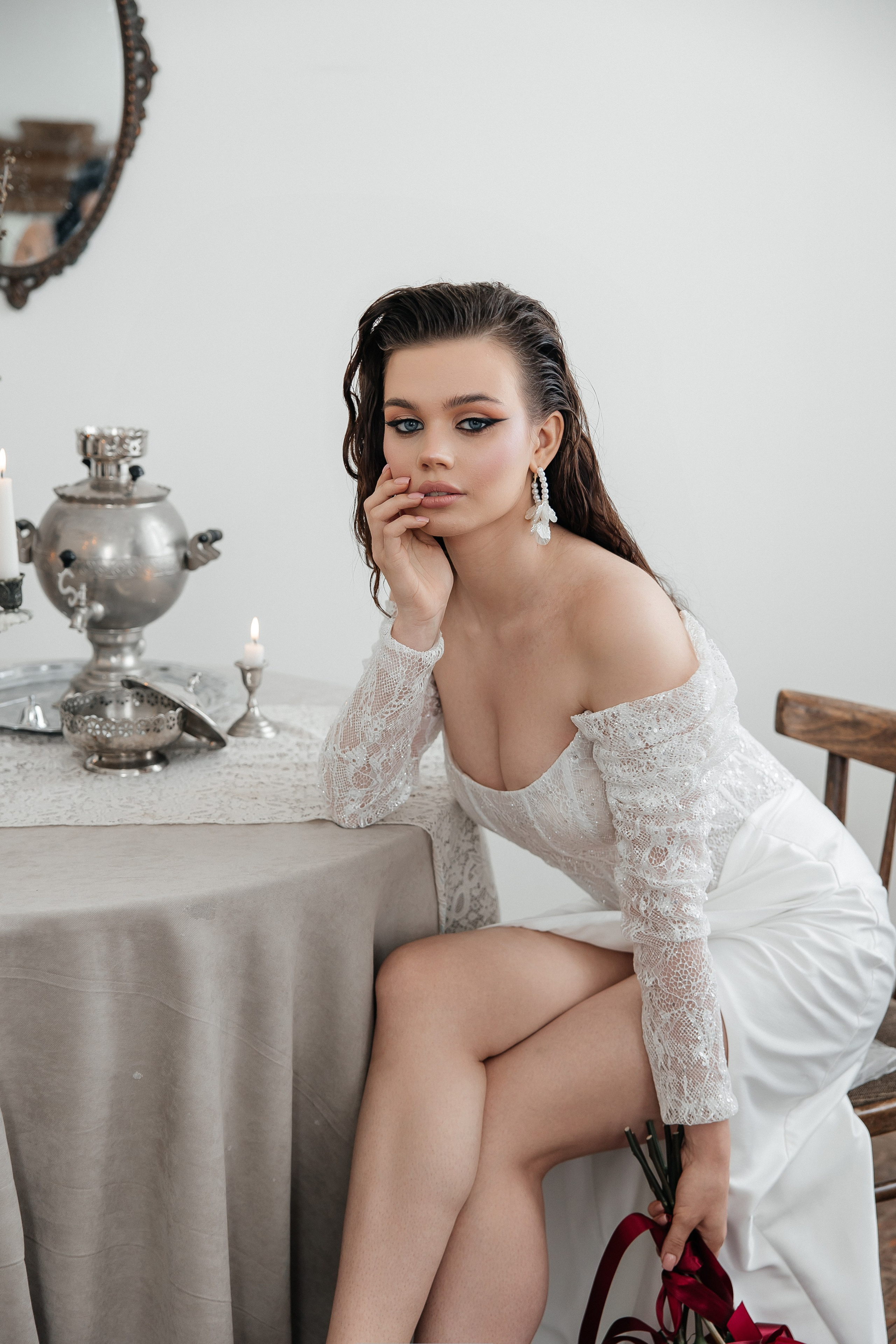 Bride's morning: Sasha. Фотограф Диана Сербинова