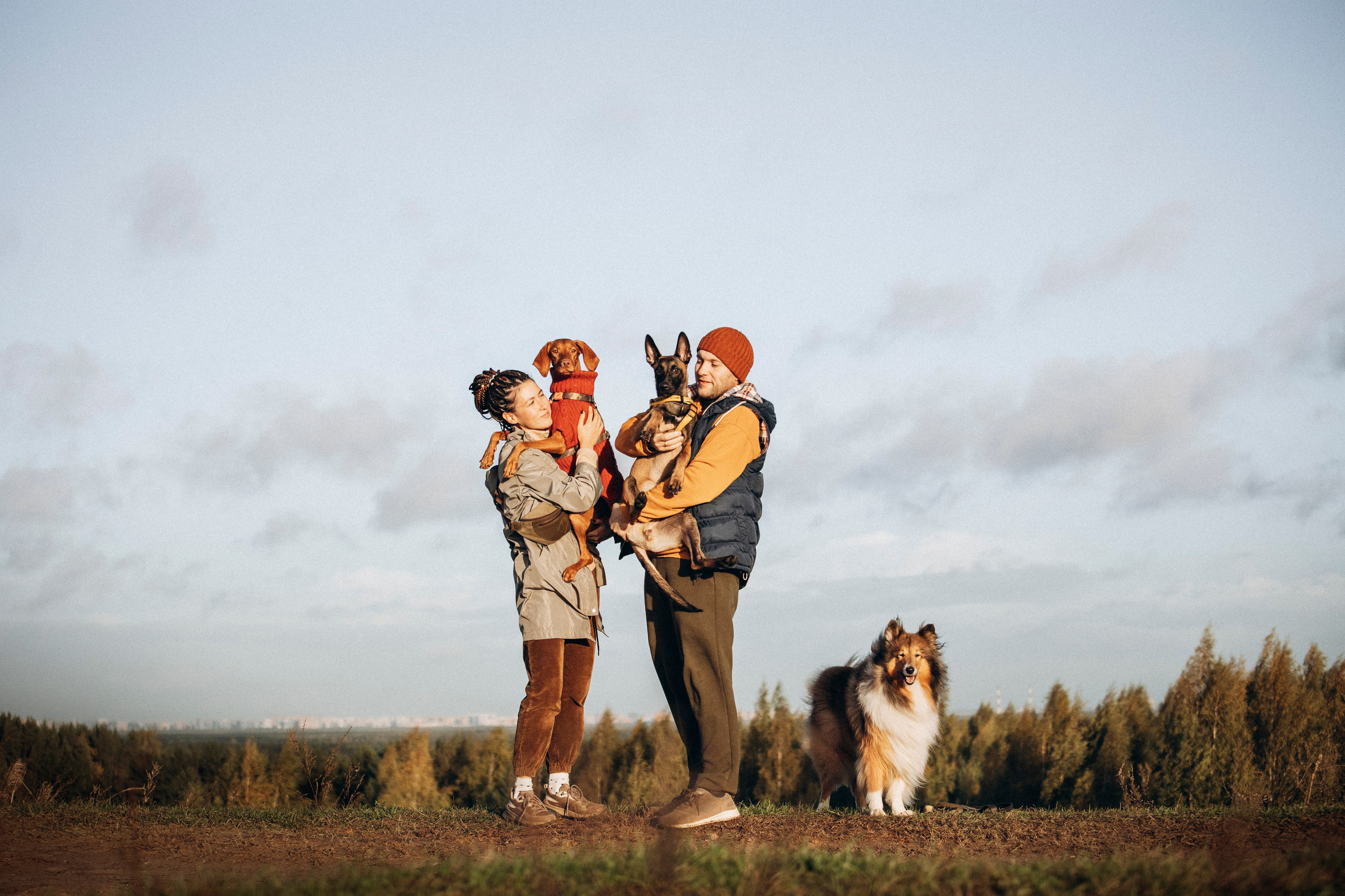 Трисс, Эста, Яся и их семья. Фотограф — Анималист | Санкт-Петербург