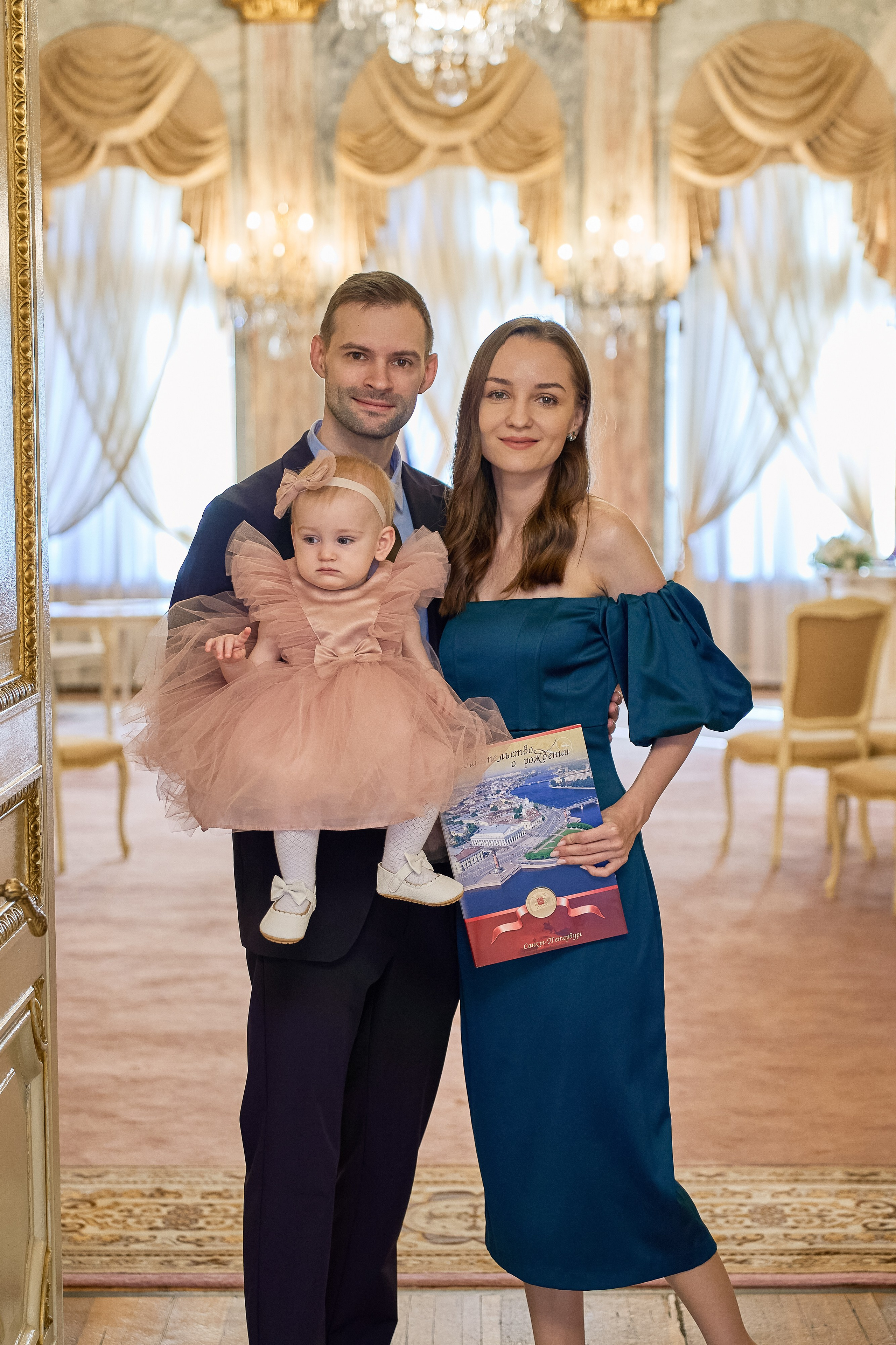 Фотосессия во дворце малютка в Санкт-Петербурге
